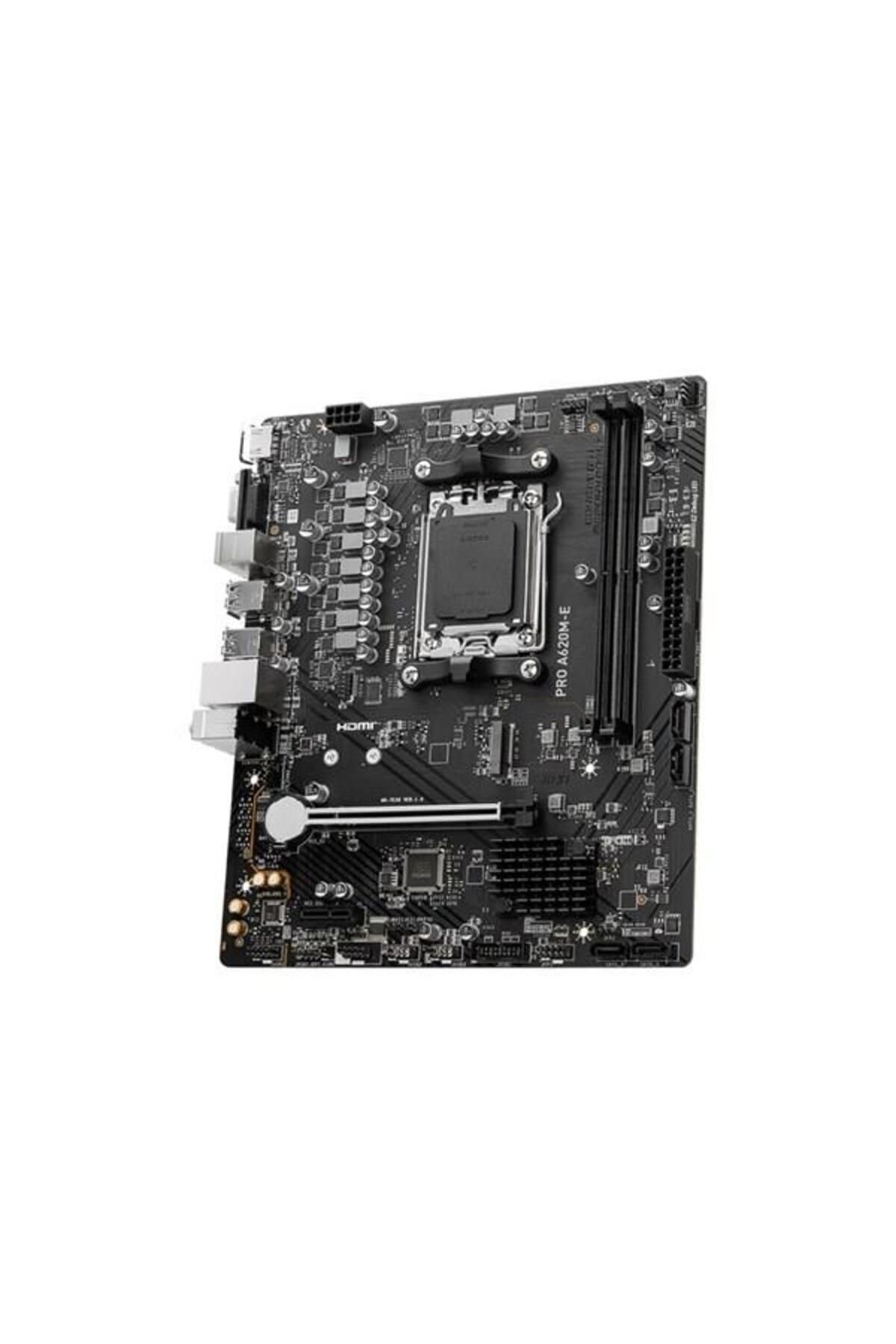 MSI-Pro A620M-E Ddr5 HDMI Pcie 16X V4.0 Am5 Matx - Pcb Board 3