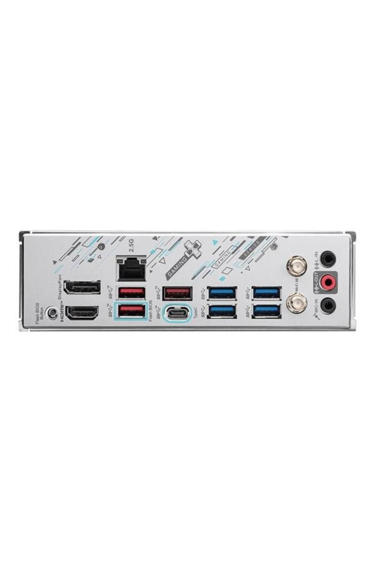 MSI-B650m Gamıng Plus Wıfı-6e Ddr5 Hdmı Dp Pcıe 16x V4.0 Am5 Matx 5