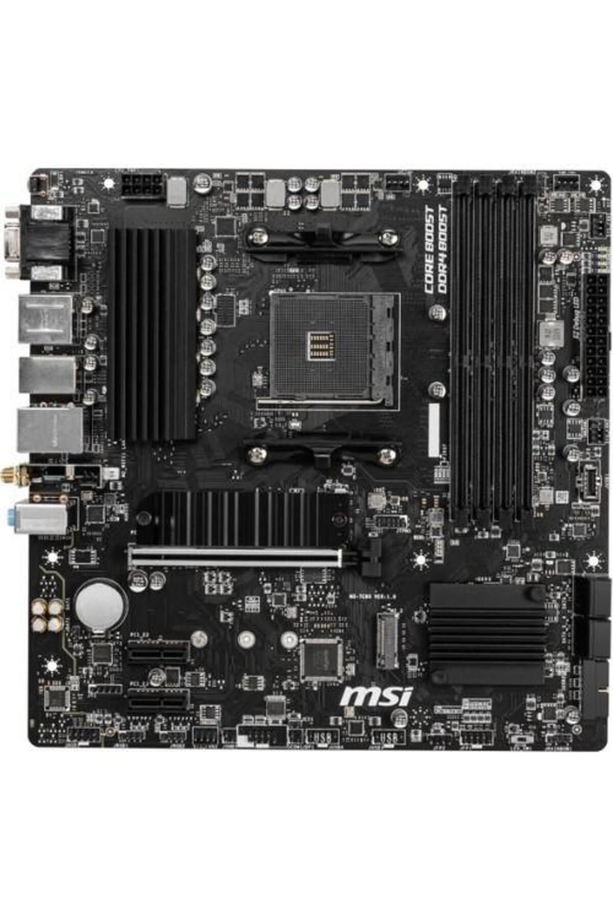 MSI-B550M Pro-Vdh Wifi Ddr4 M2 Pcie Nvme HDMI Dp Pcie 16X V4.0 Am4 Matx - Pc Peripheral Device 2