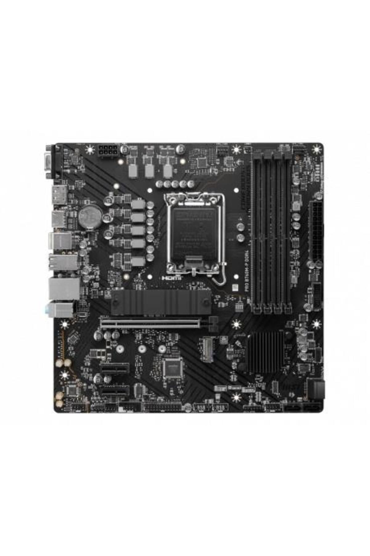MSI-Pro B760m-p DDR4 4800 OC HDMI DP M.2 ATX 1700P - Dual-channel Memory 
 
 Pro B760m-p DDR4 4800 OC HDMI DP M.2 ATX 1700P Dual-channel Memory 2