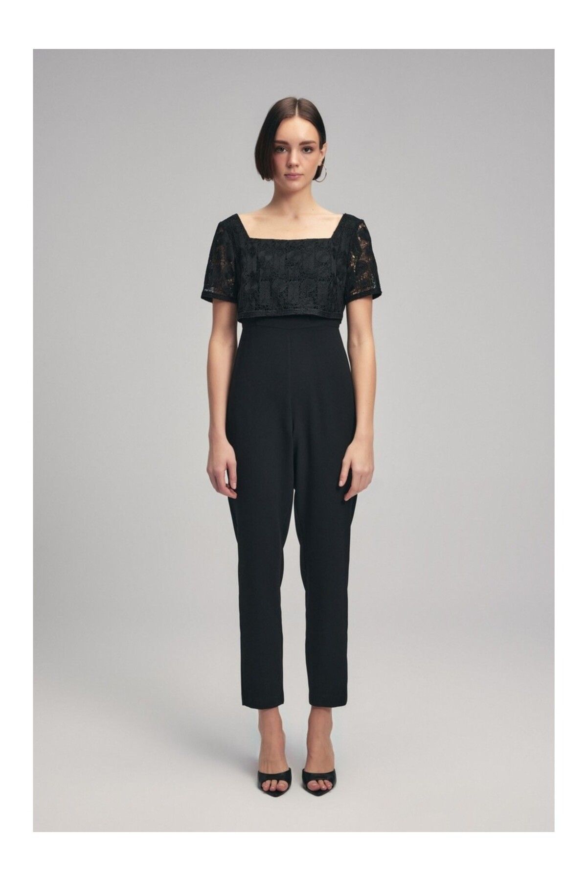 adL-Lace Square Neck Jumpsuit 5