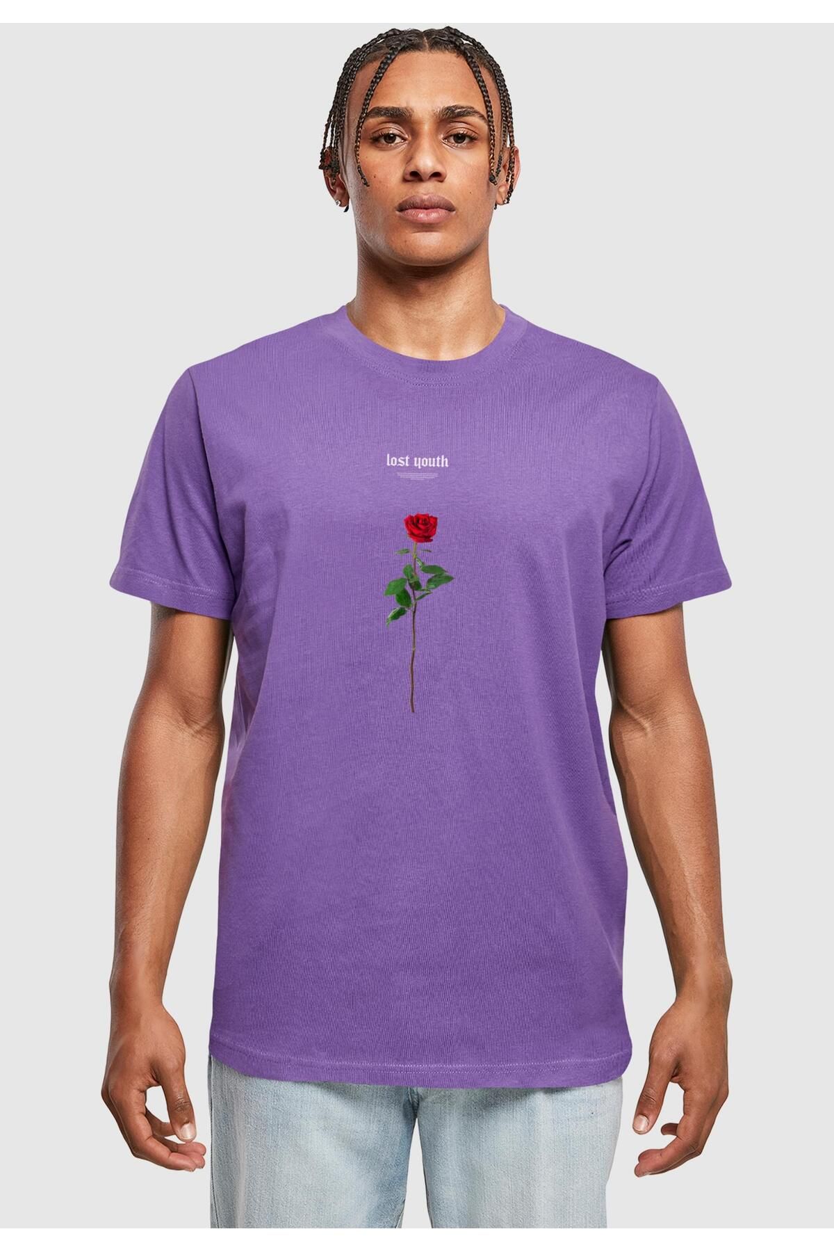 Mister Tee-Herren Lost Youth Rose Tee 3