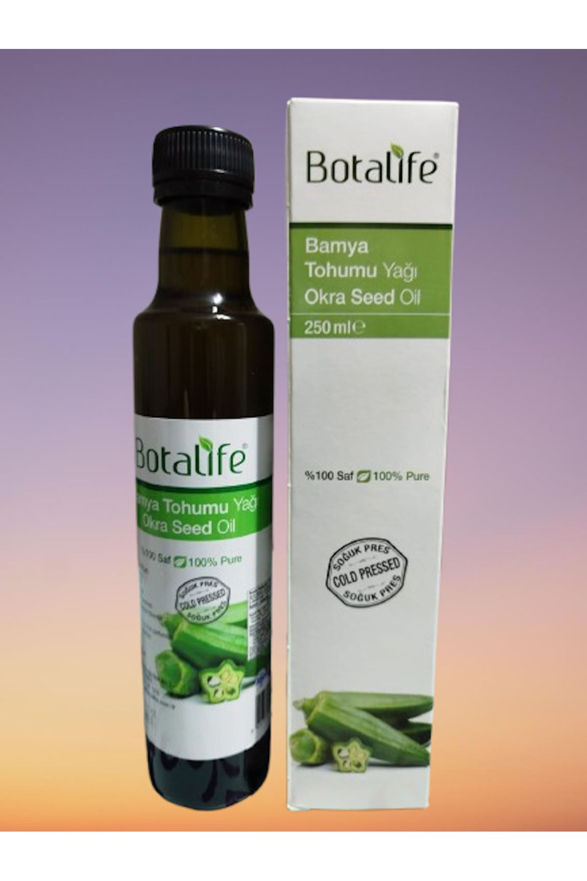 Botalife Bamya Tohumu Yağı 250ml