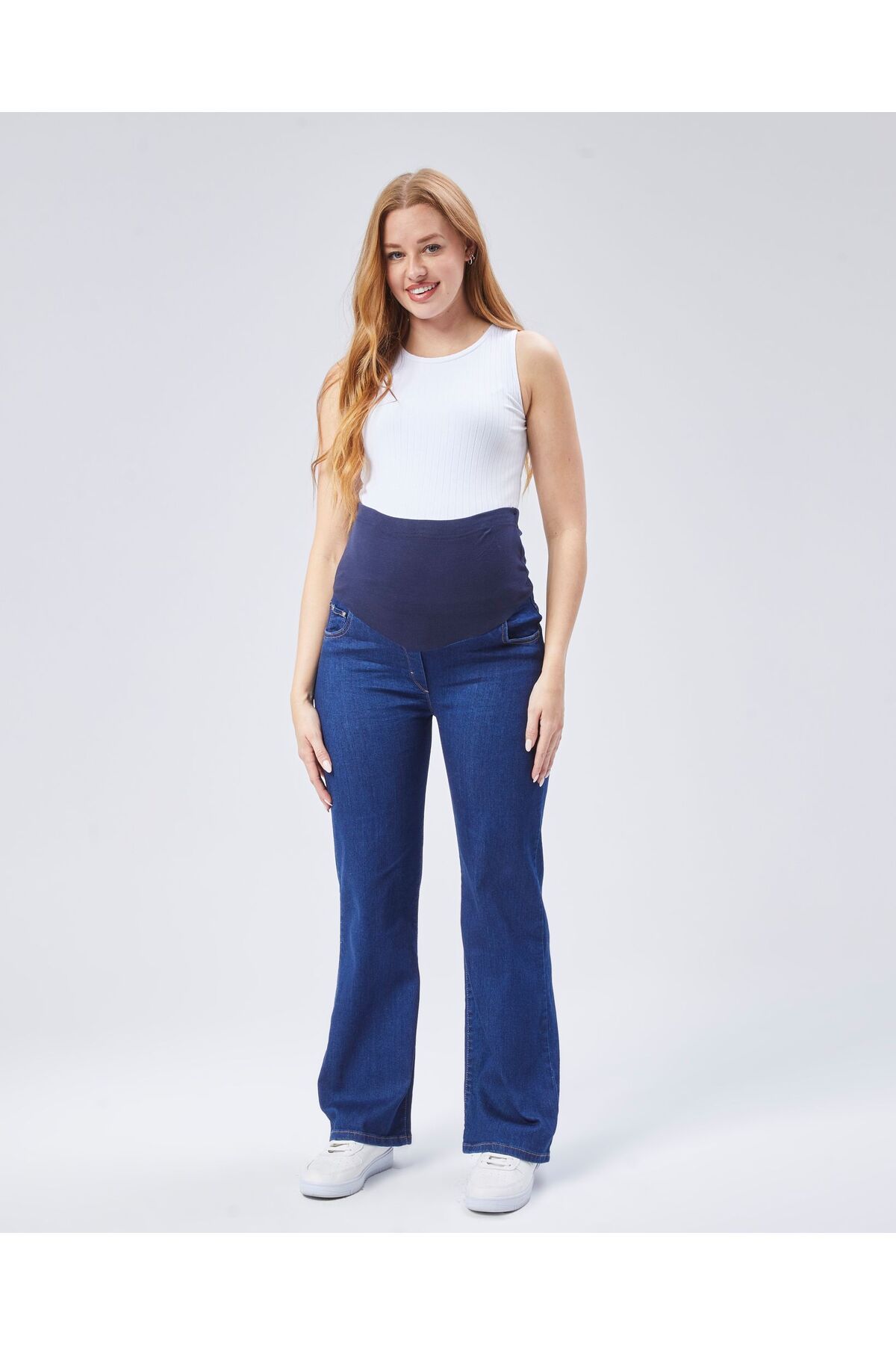 EYLÜLMATERNITY-Wide Leg Maternity Pants 1