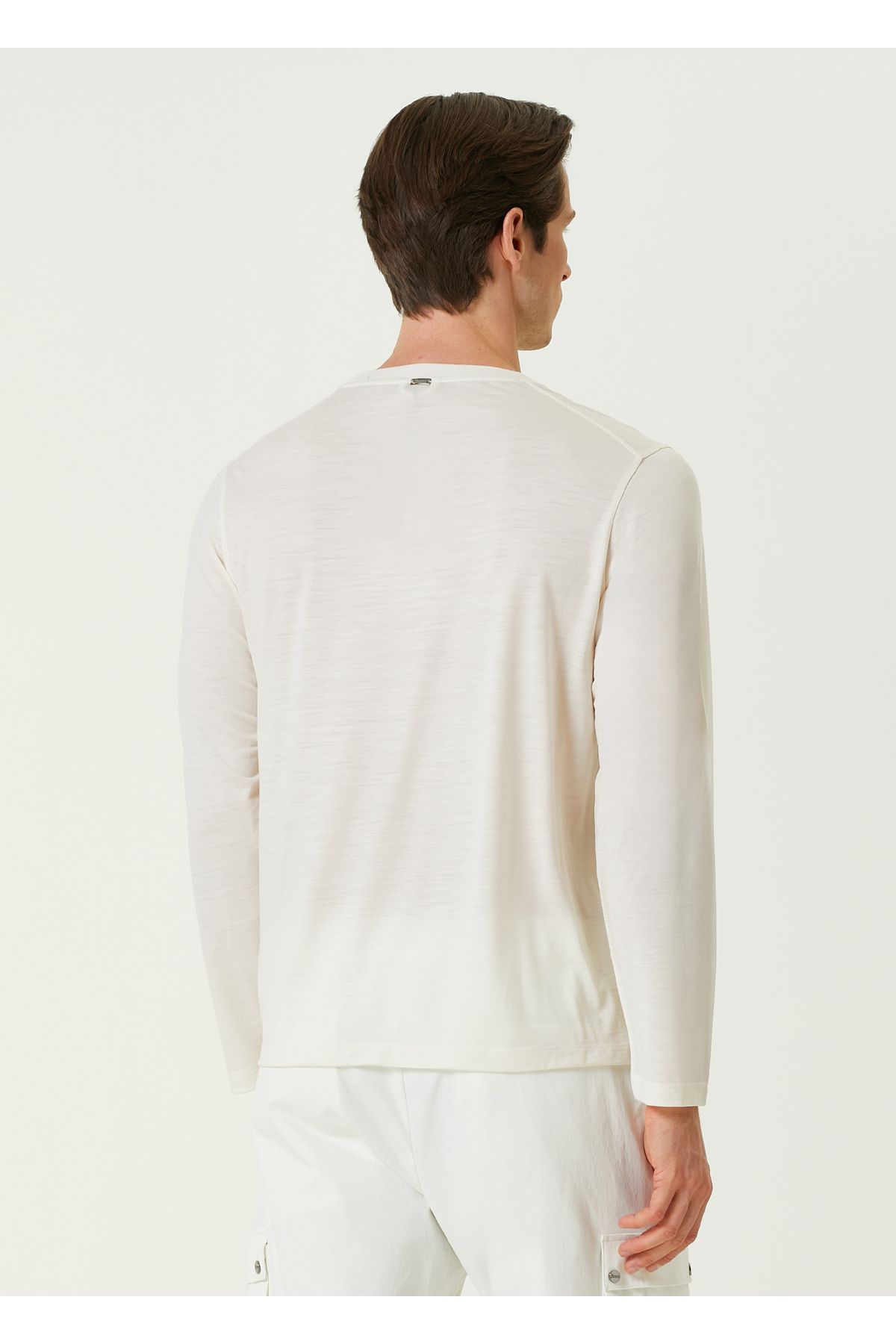 Herno-White Wool T-Shirt Size: 50 4