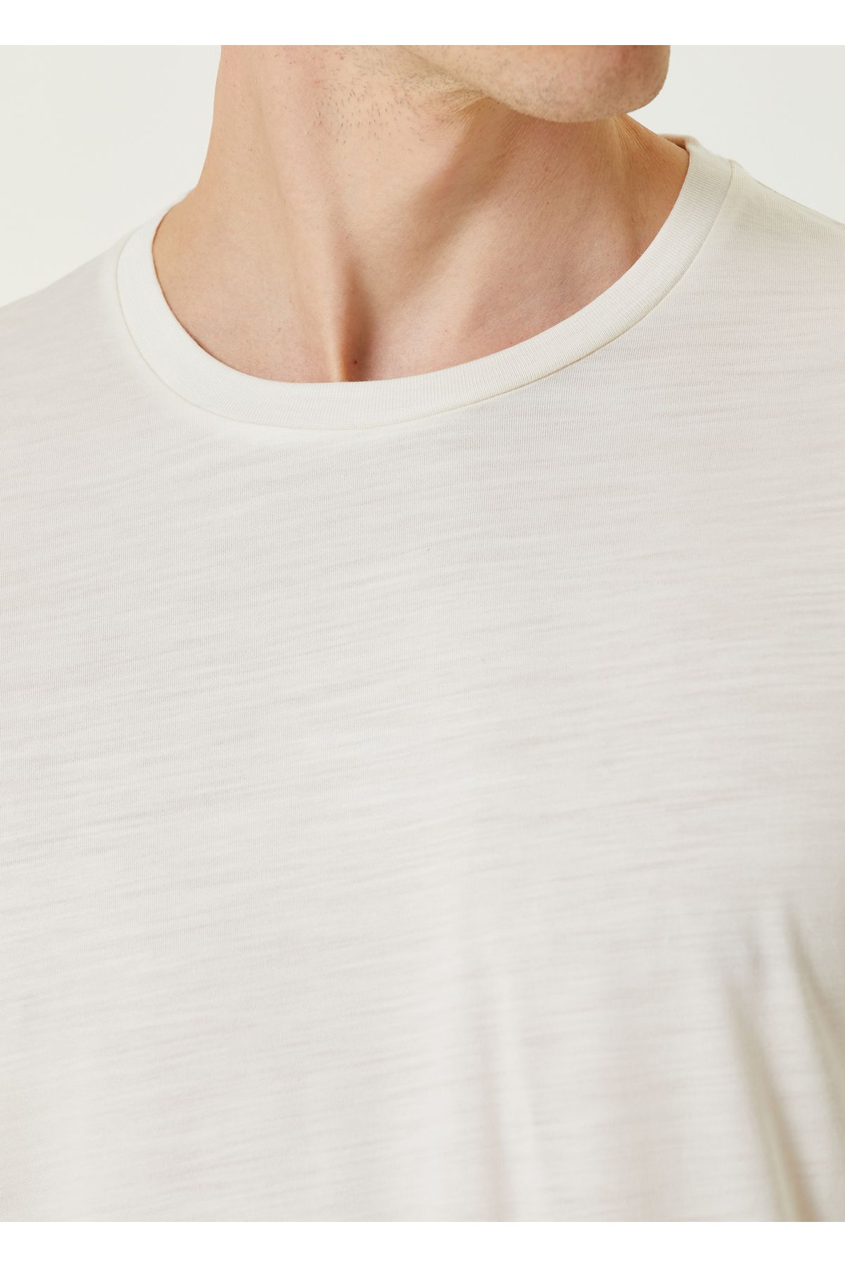 Herno-White Wool T-Shirt Size: 50 5