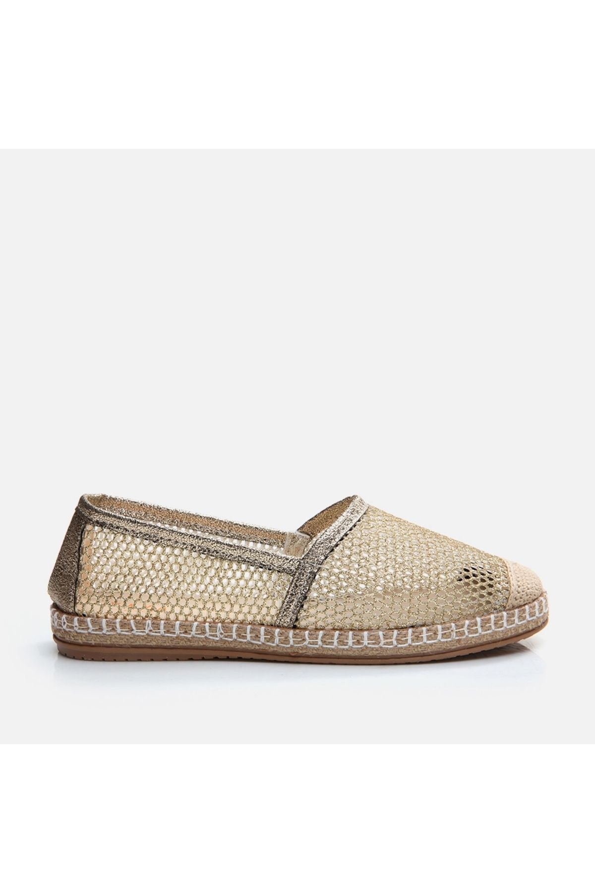 Yaya by Hotiç Gold Yaya Kadın Espadril