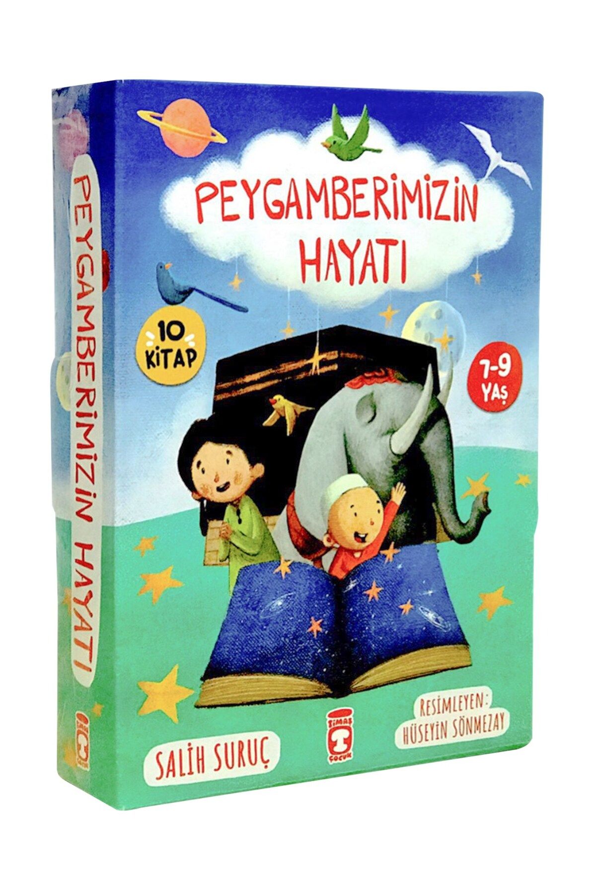 Timaş Çocuk Peygamberimizin Hayatı Seti (10 Kitap) - Salih Suruç - Timaş Çocuk