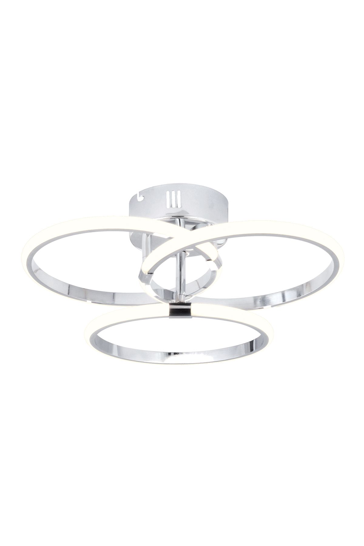 Pl 07 3 Model Krom 3 Renkli Salon Ve Oturma Odası Için Ideal Alüminyum Avize, 40x15 - 6