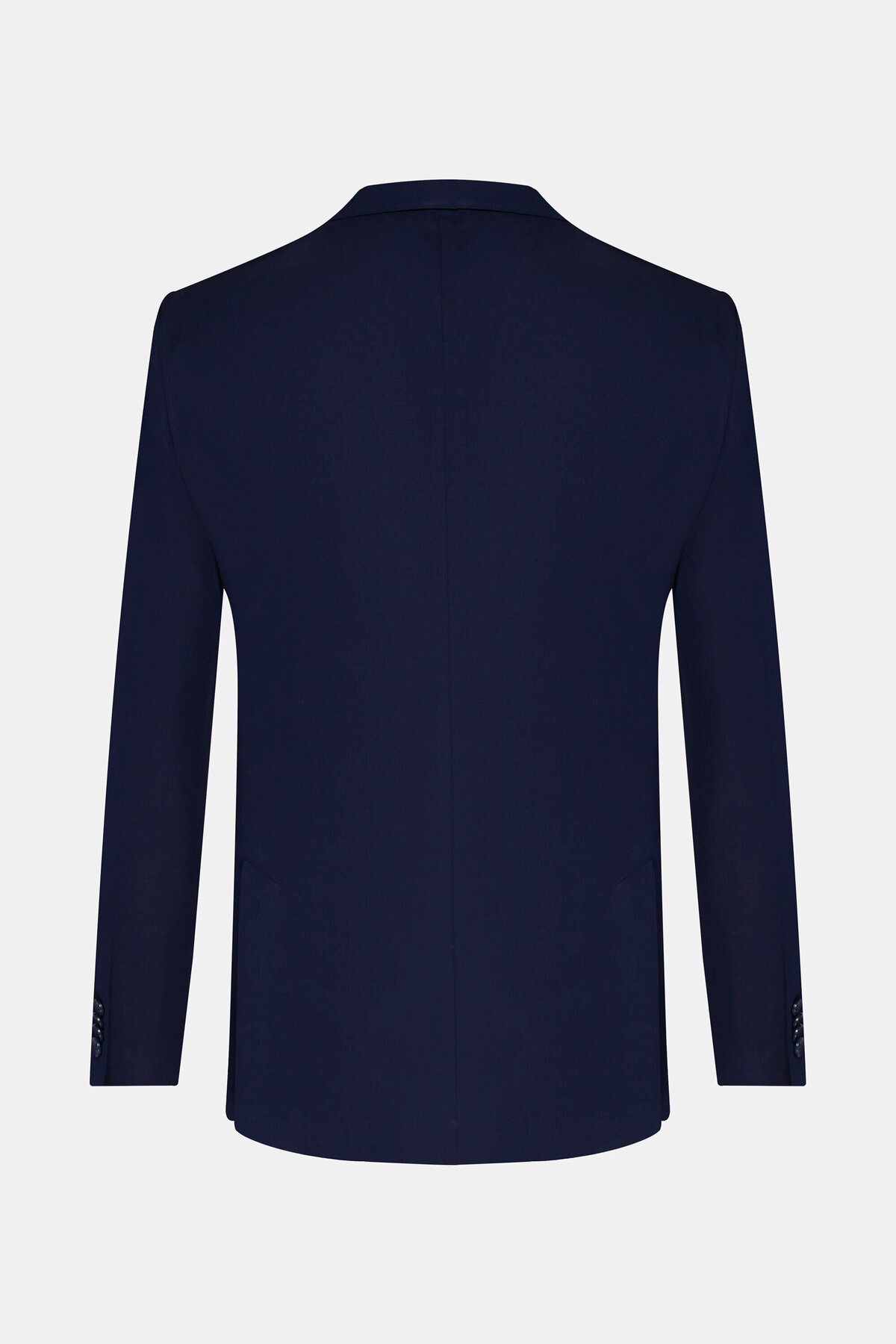 W Collection  LACİVERT DÜĞMELİ TAKIM ELBİSE - Görsel 3