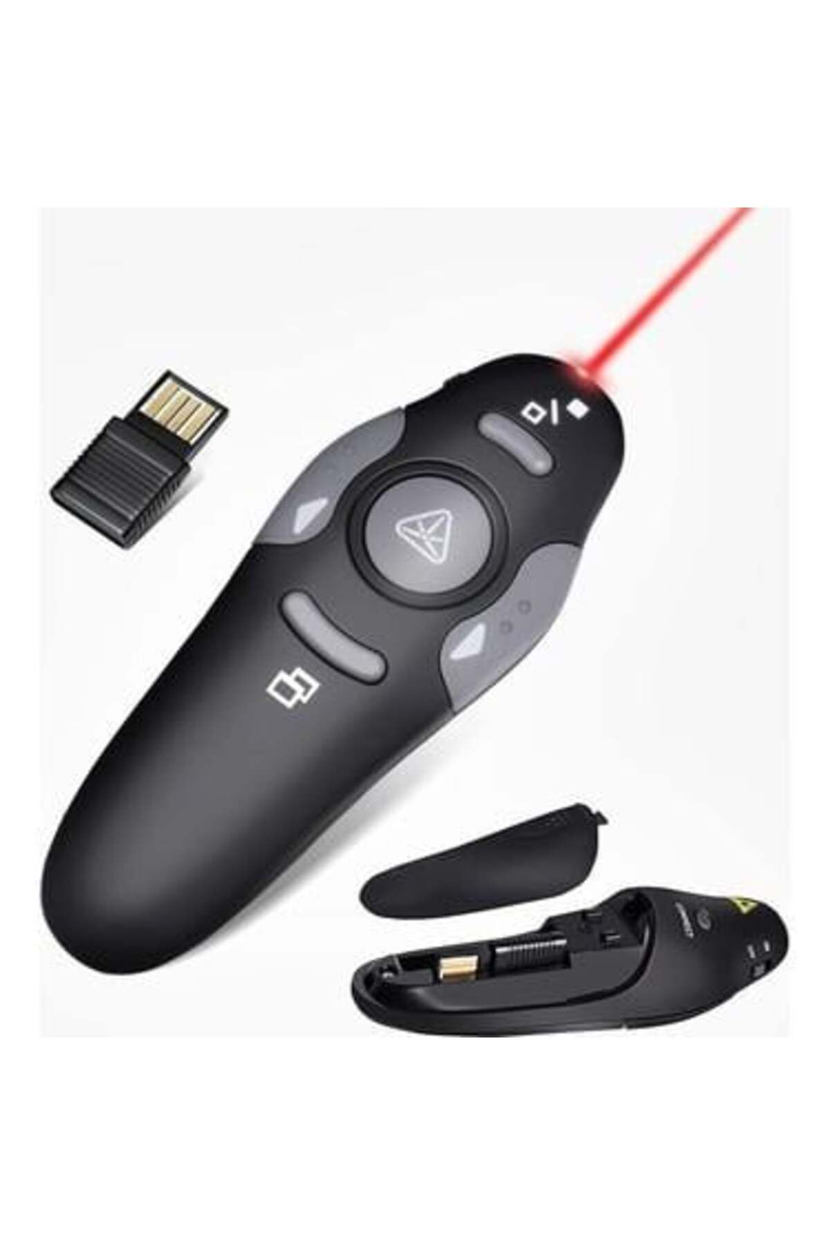 Qport Q-sun400 2.4 Ghz Usb Kırmızı Lazerli Sunum Kumandası - Presenter
