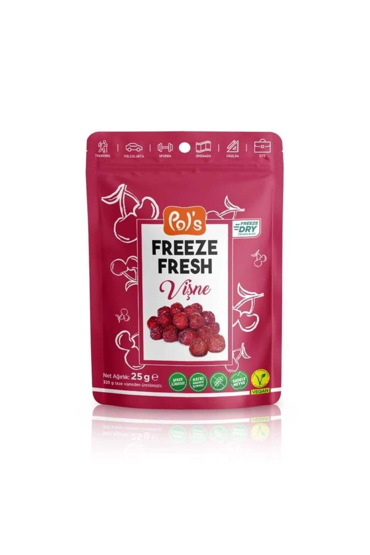 Pol's Pol s Freeze Fresh Dondurularak Kurutulmuş Vişne 25g