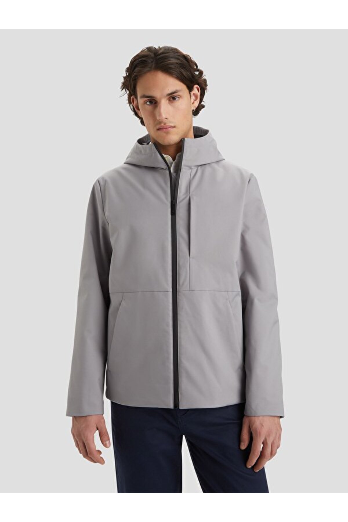 Go Stretch Softshell Modern Hoodie Mont — خاکستری A854900010