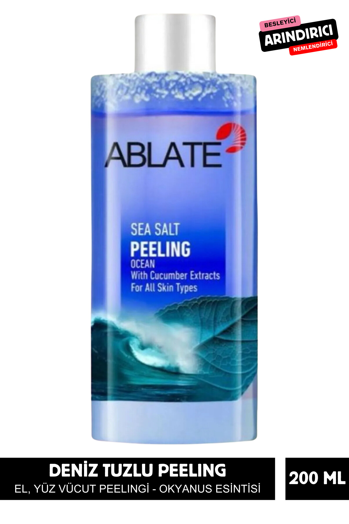 Okyanus Esintisi Aromalı Besleyici,batık Giderici Vücut Peeling 200 Ml. — P2 — تصویر 8 از 9