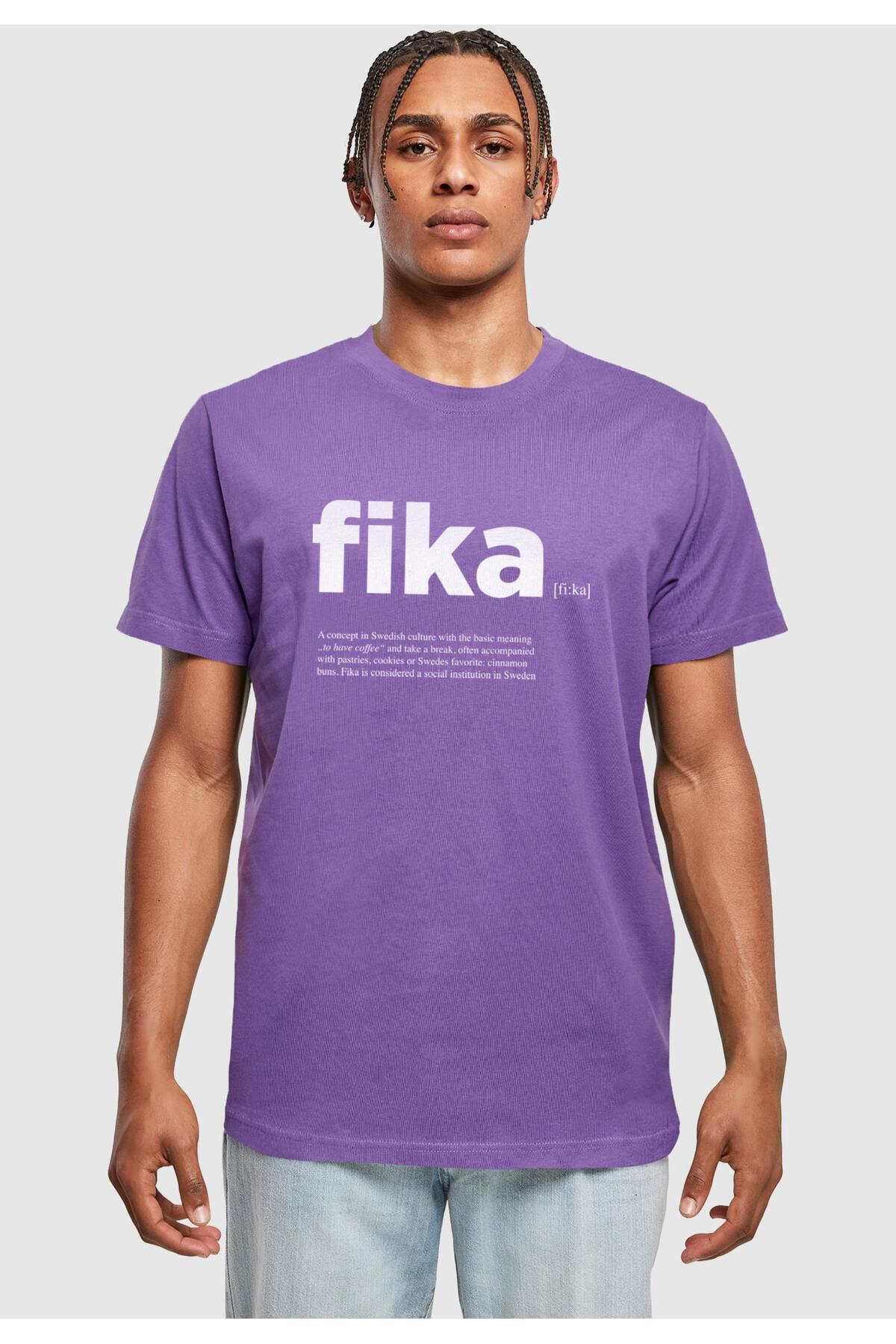 Mister Tee-Herren Fika Definition Tee 3