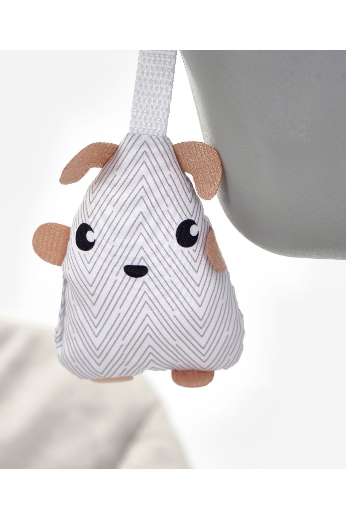 Fab N Funky-Portable Baby Swing - Grey 0M+, Foldable with Adjustable Speeds & Recline Positions 7