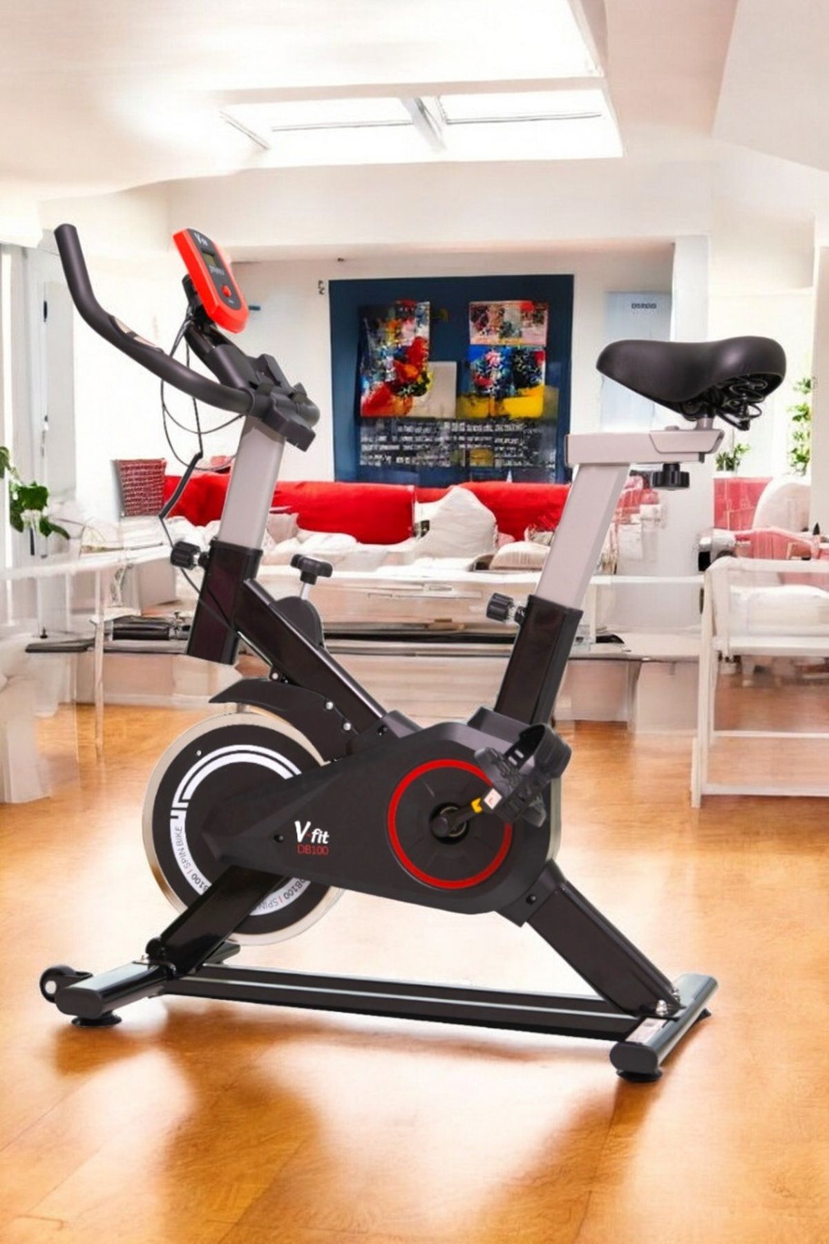 VFİT Voit Garantili Db100 Pro Spin Bike Elden Nabız Ölçer Direnci Ayarlanabilir Sessiz Çalışır