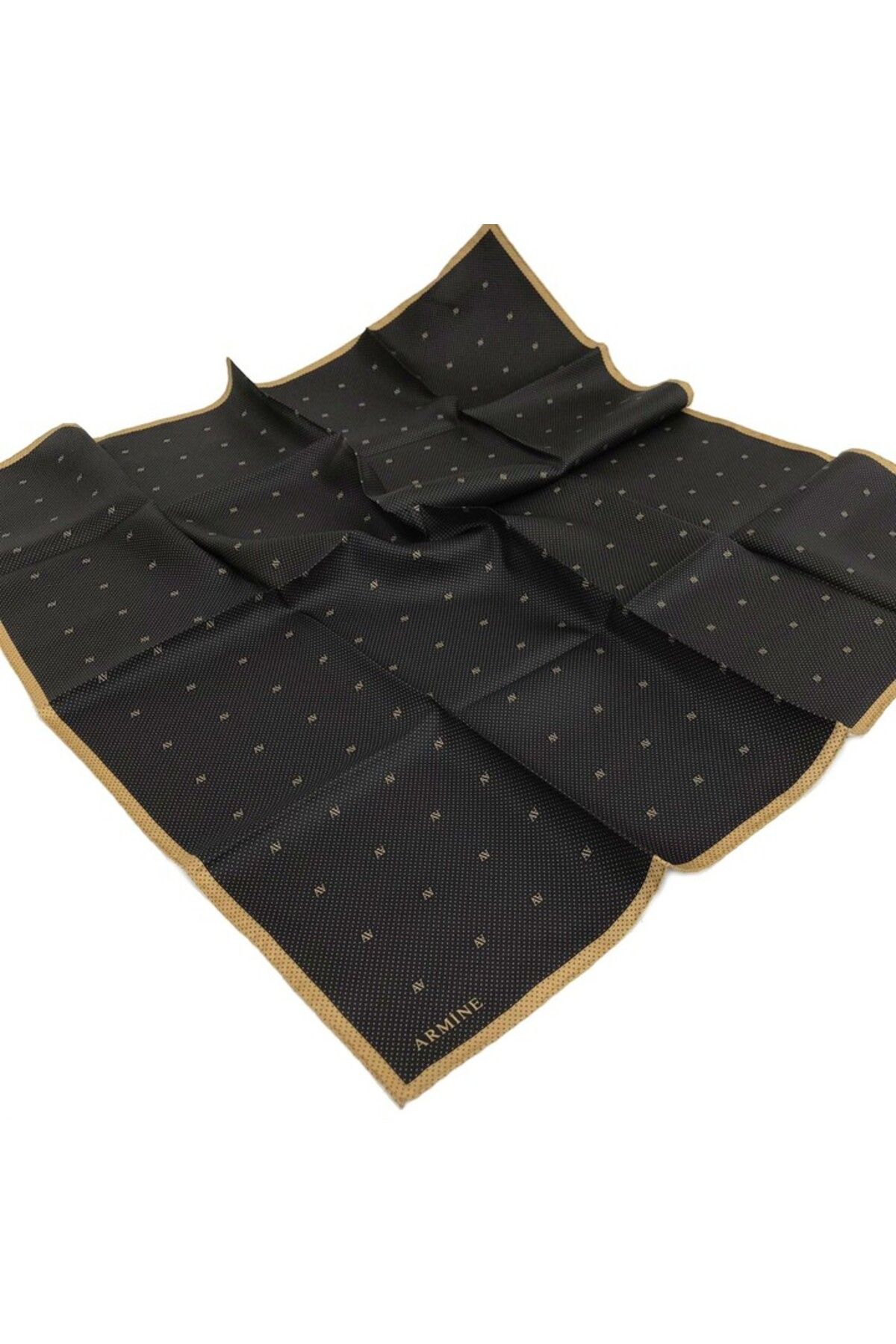Armine Nostalji Serisi İpek Twill Eşarp 8259D-01