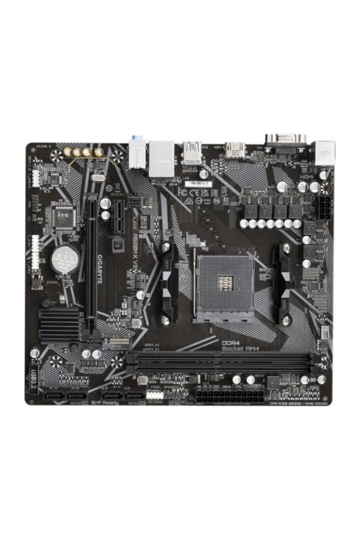 Gigabyte-A520m K V2 DDR4 5100mhz(OC) HDMI M.2 Matx Am4 4