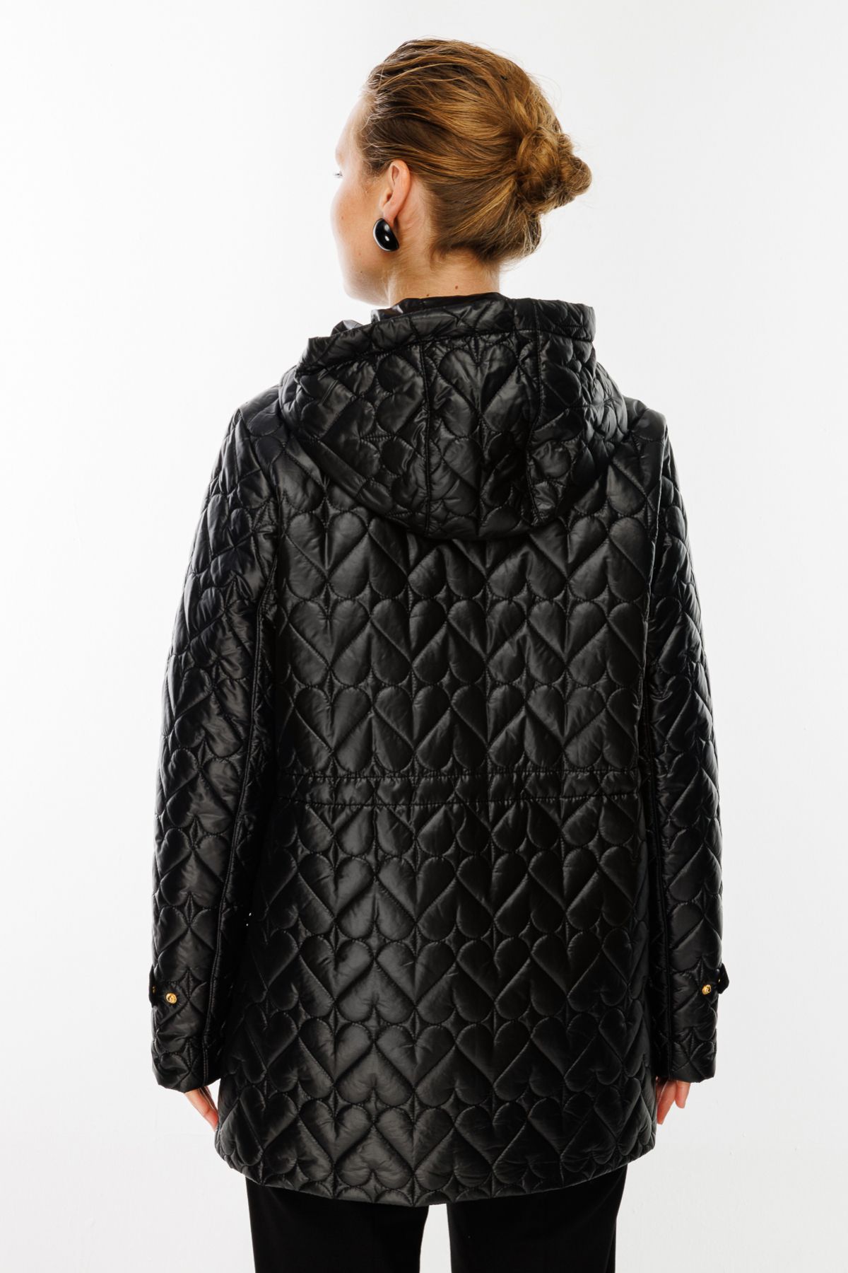 Ekol-Hooded Quilted Coat 4