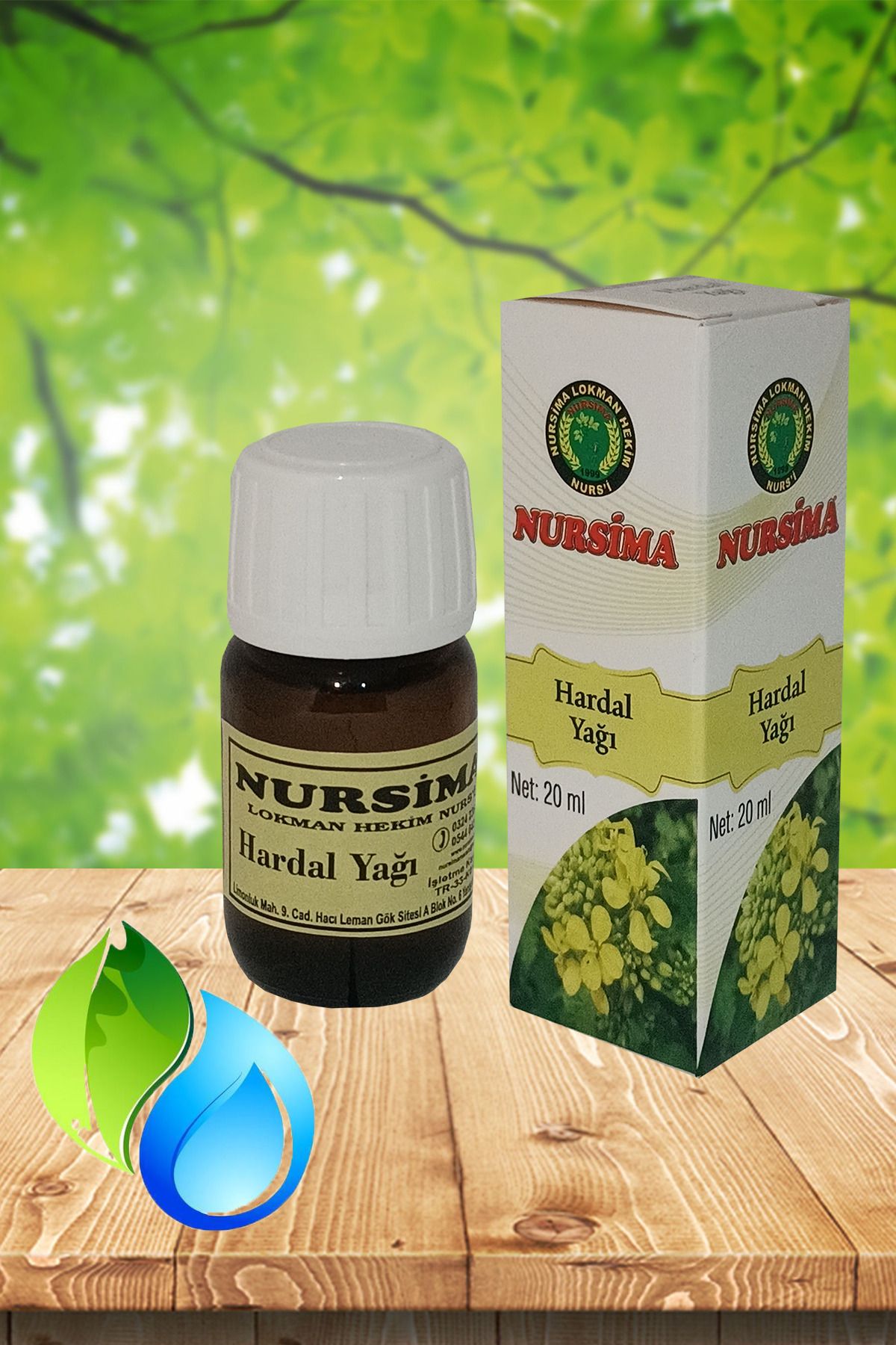 Nursima Hardal Yağı 20 ml