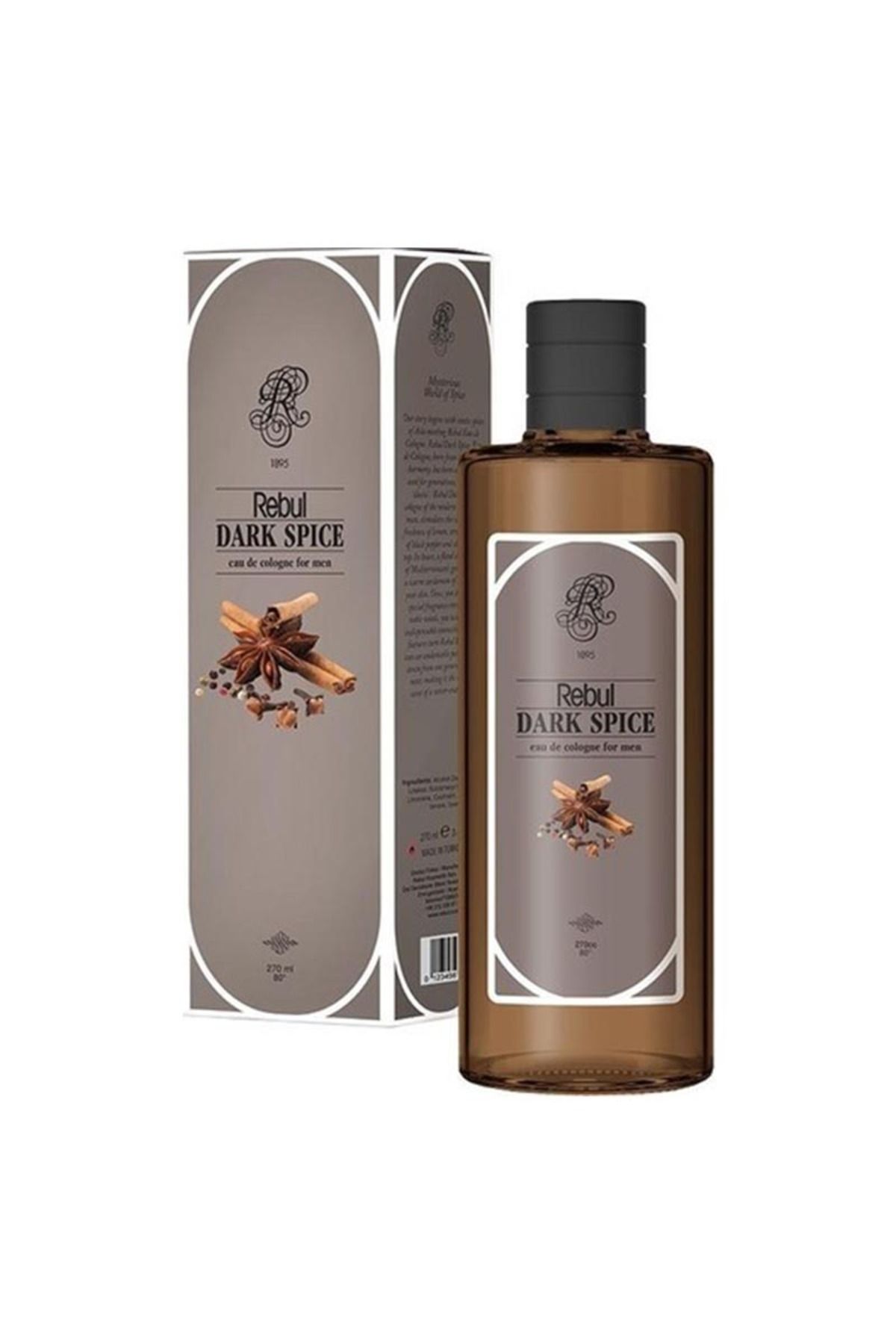 Rebul Dark Spice For Men Kolonya 270 Ml,darkspice