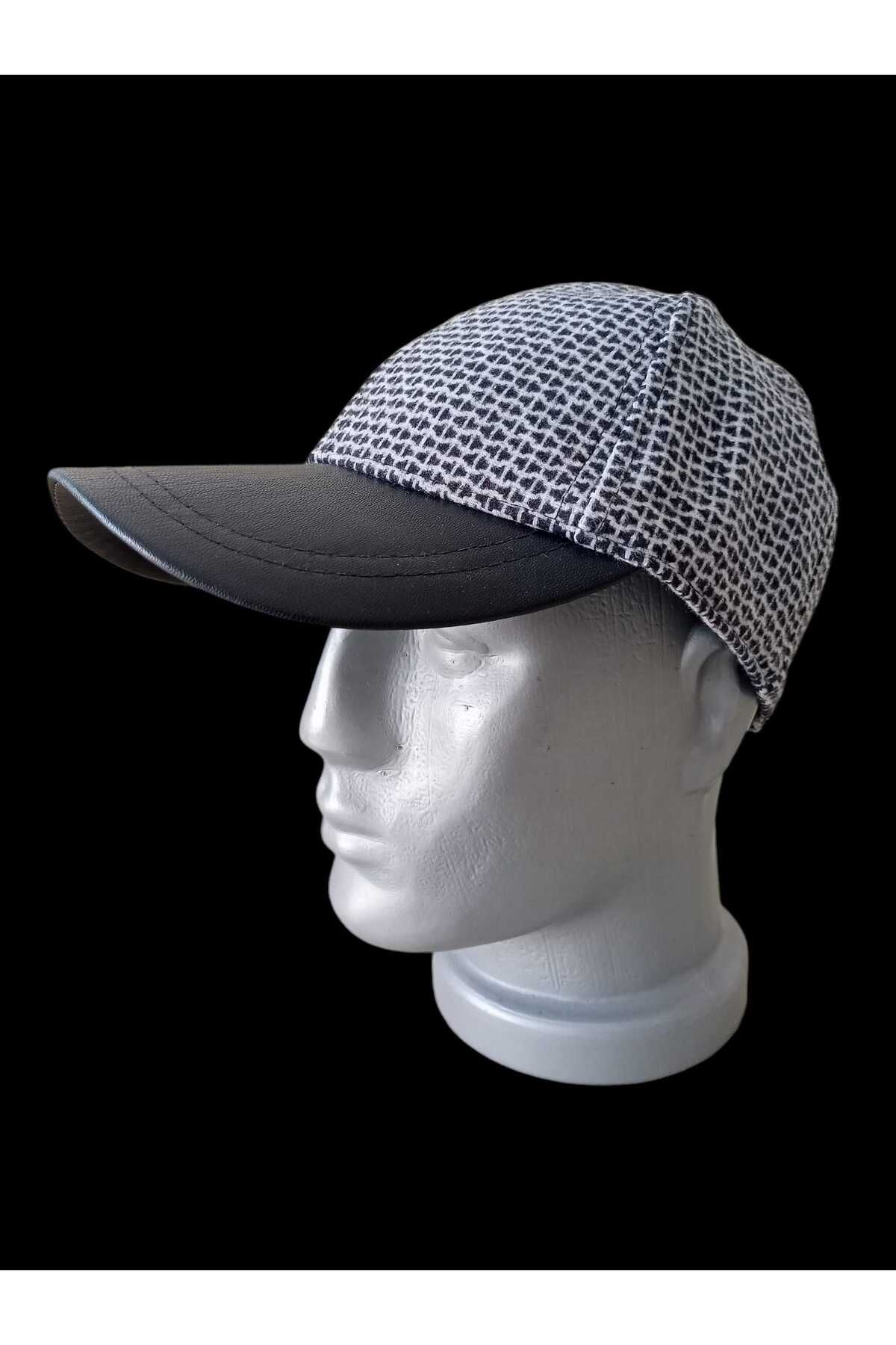 balkonda-Winter Baseball Model - Sports Cap, Leather Visor, Velcro Back, Unisex Sh9-1 2