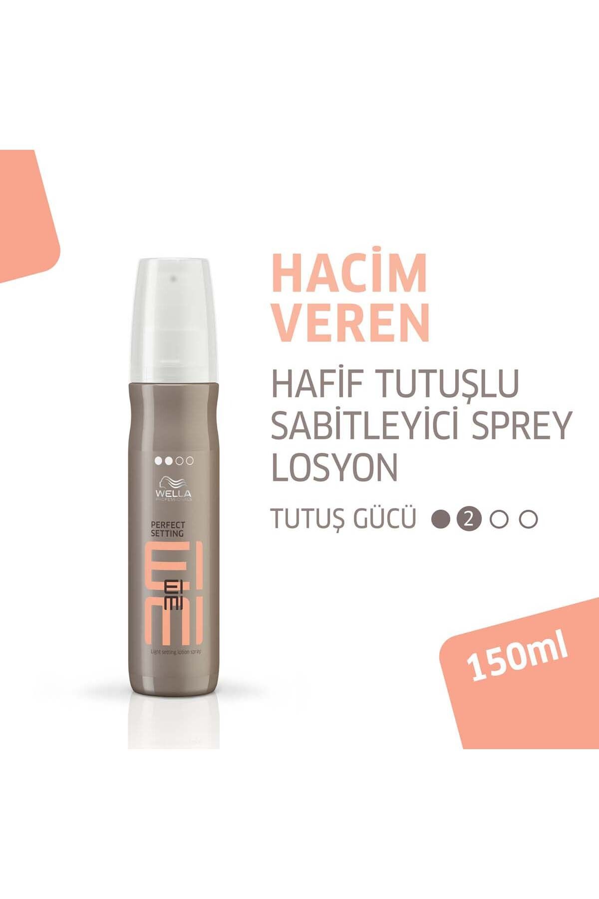 Wella Professionals Eimi Perfect Setting Mükemmel Sabitleyici Saç Spreyi 150 Ml