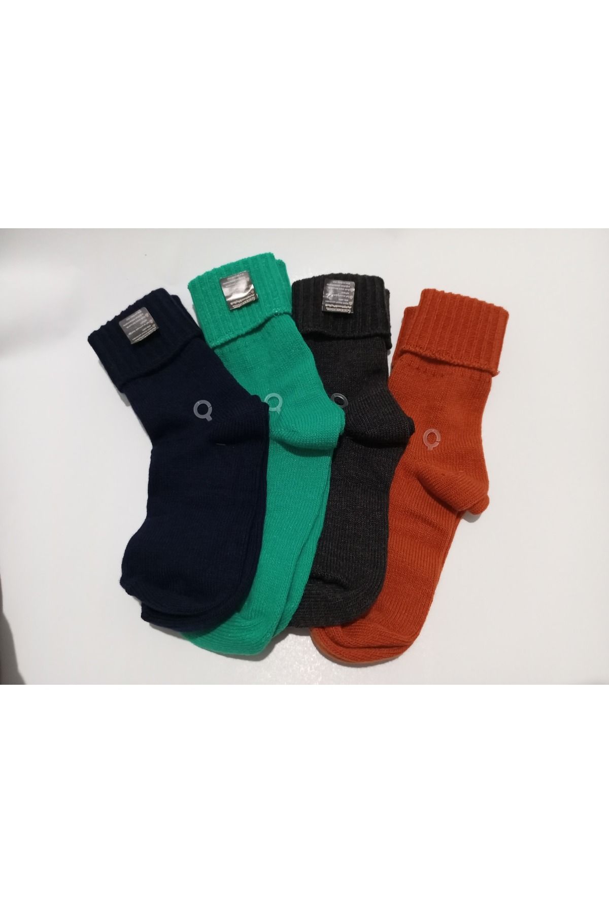 RBS SOCKS-مجموعة من 4 جوارب صوفية بدون خياطة 2