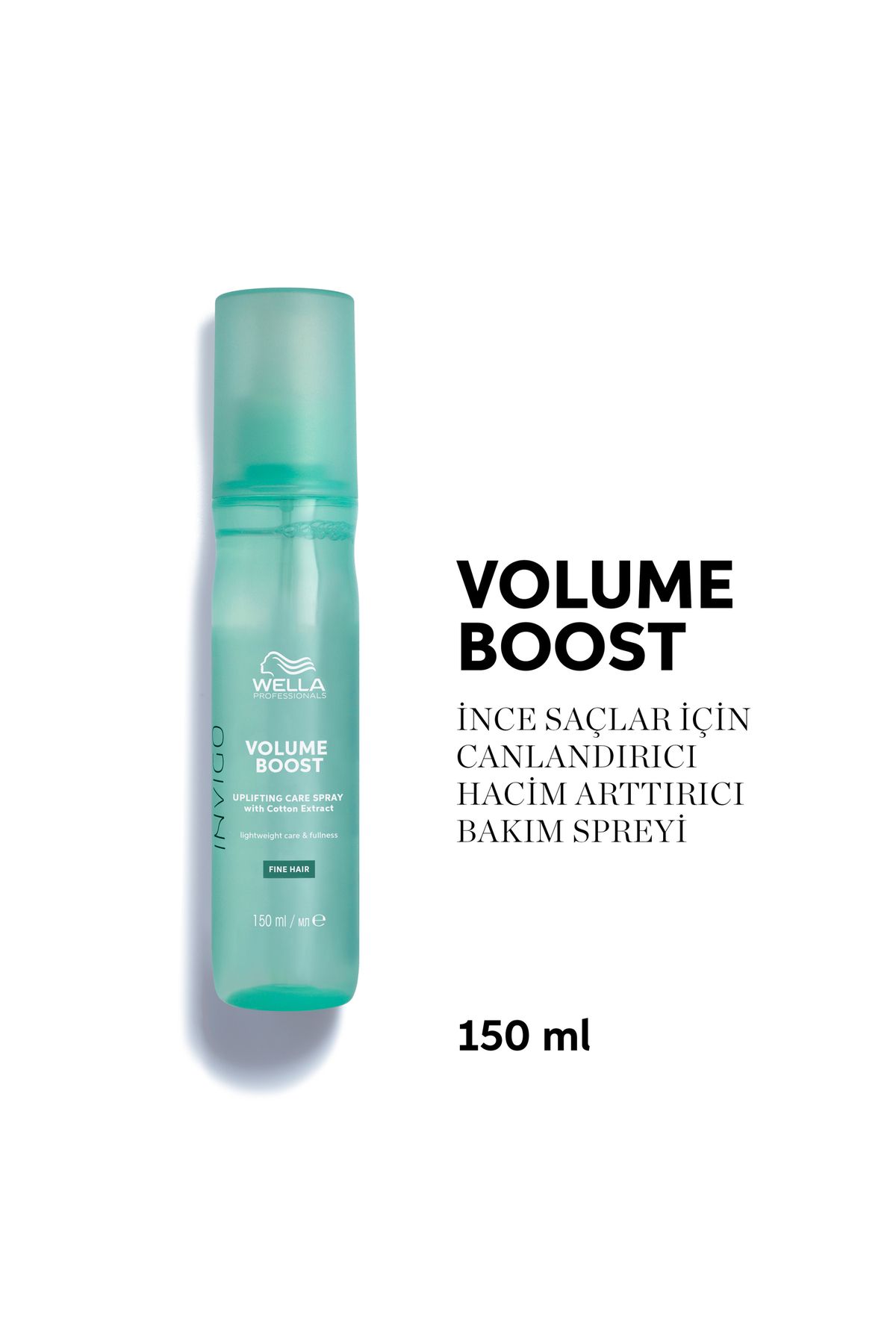 Wella Professionals Invigo Volume Boost Hacim Artırıcı Canlandırıcı Bakım Spreyi 150 ml-İnce Telli