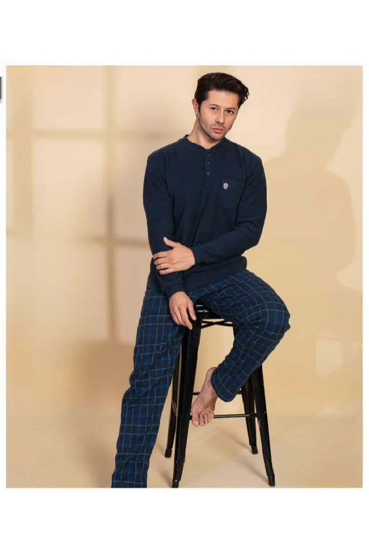 pijamakeyfi Set De Pijamale De Iarnă Thessaloniki Pentru Bărbați Masculin - 2XL