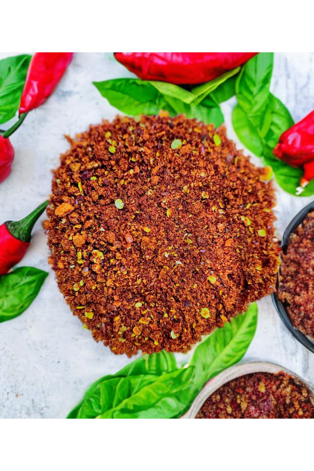 Sarı Çebiş %100 Doğal Çekirdekli Acı Kırmızı Pul Biber 70gr