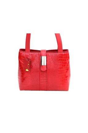 Canpellini %100 Hakiki Deri Uzun Askılı Lux Kadın Çanta32x26x11