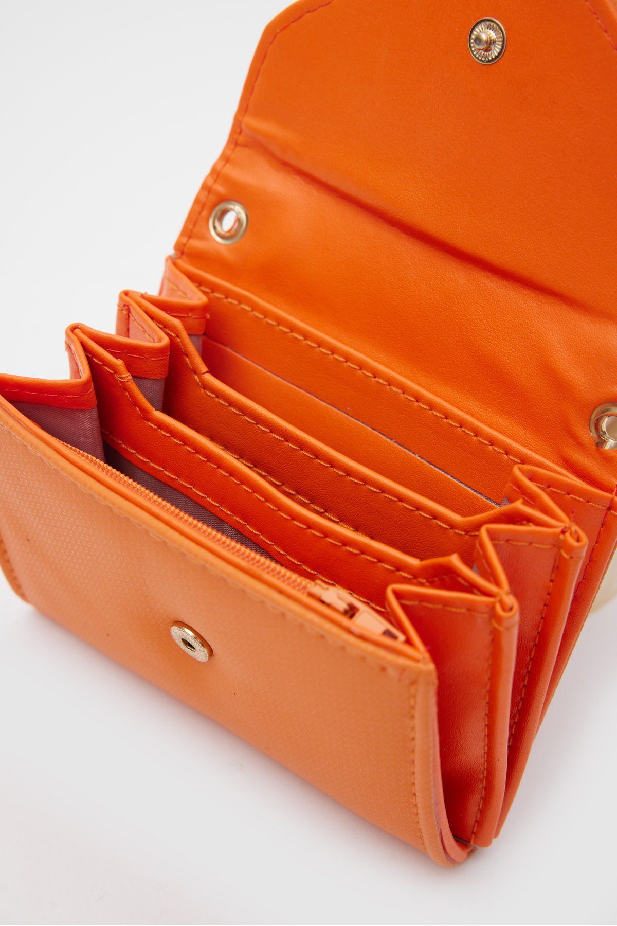 OLLBAG-Ol-1080 Model Orange Cross Wallet 4