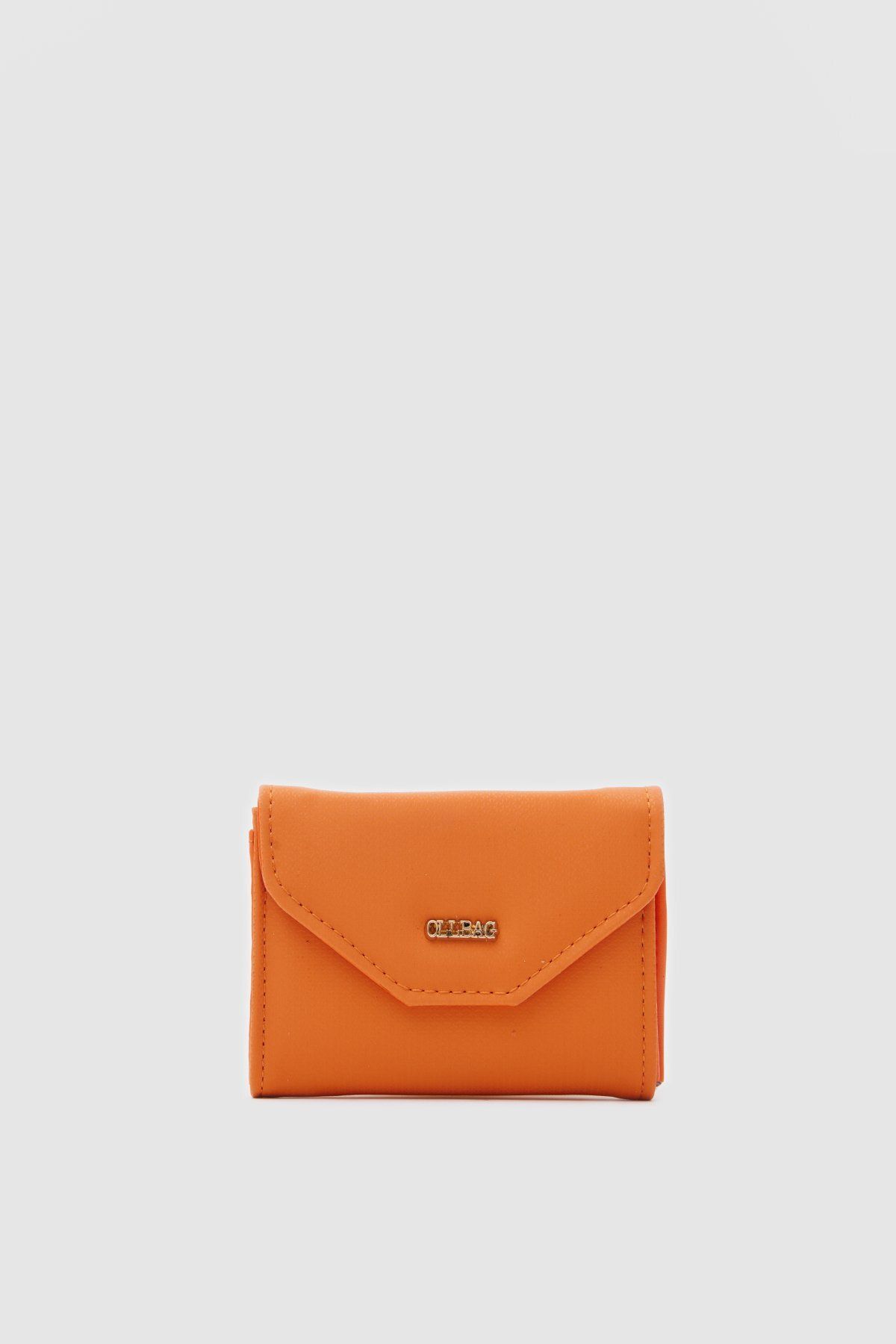 OLLBAG-Ol-1080 Model Orange Cross Wallet 1