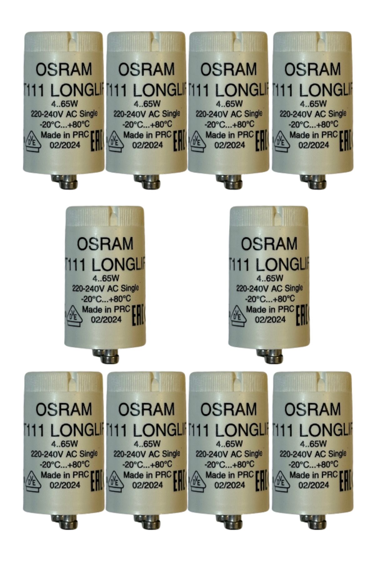 Osram ST111 Starter 4-65W 220V (10 Adet)