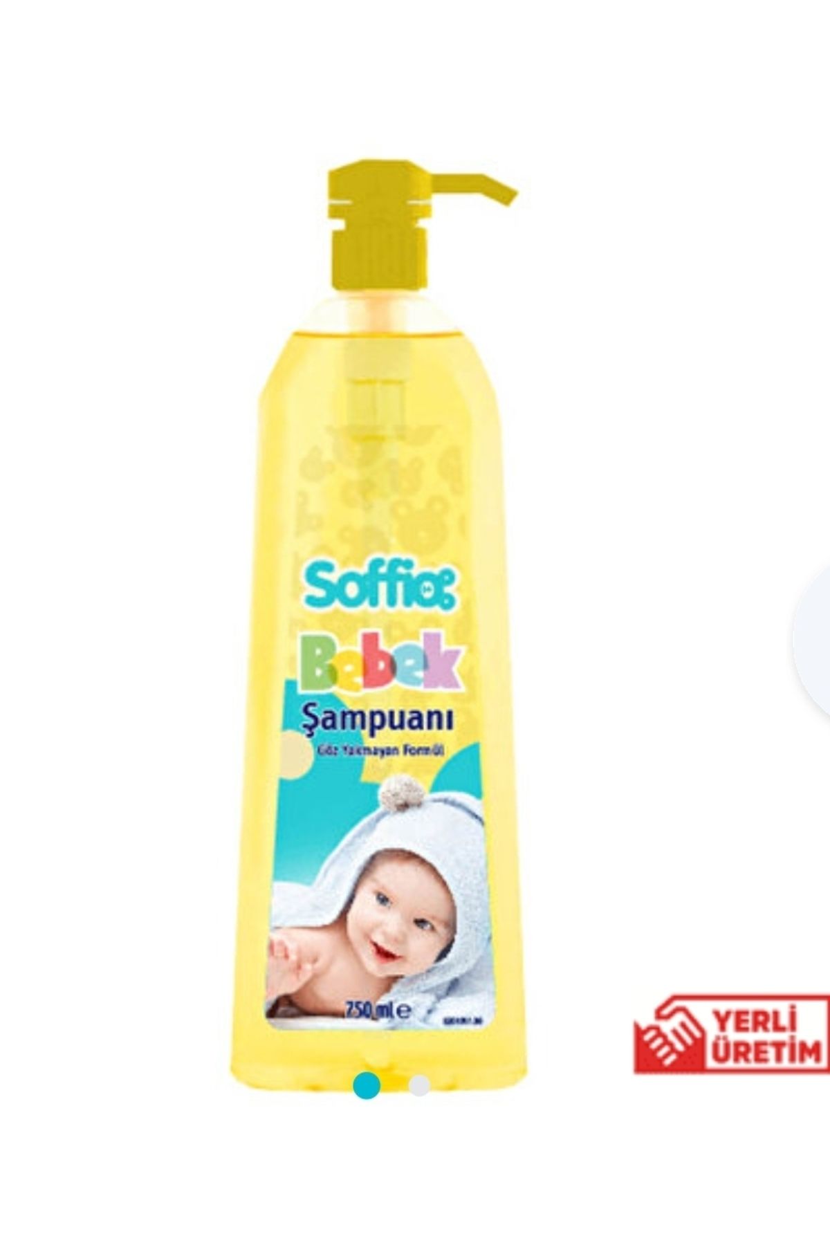 Soffio 750 ml Bebek Şampuani Göz Yakmayan Formül