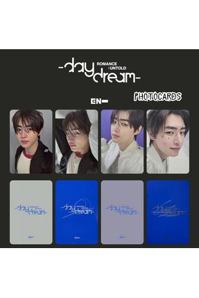 55Pcs ENHYPEN Photo Cartes ROMANCE : UNTOLD ENHYPEN Nouvel Album Cartes Merch Cards Photocards Set Cadeau pour fans(RU-3