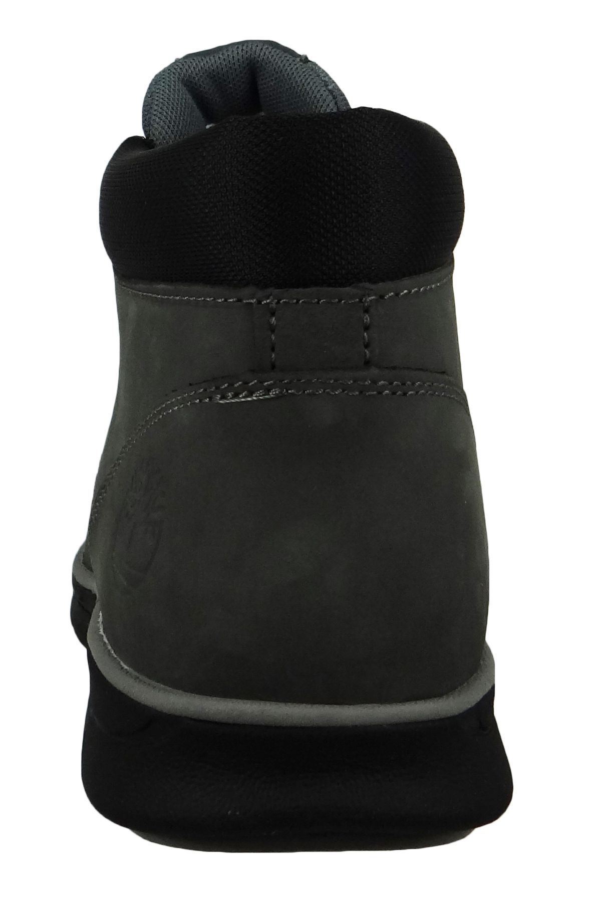 Timberland-Herren Sportliche Halbschuhe Bradstreet Chukka CA5UY5 TB0A5UY5033 Grau Medium Grey Nubuck Leder mit 4
