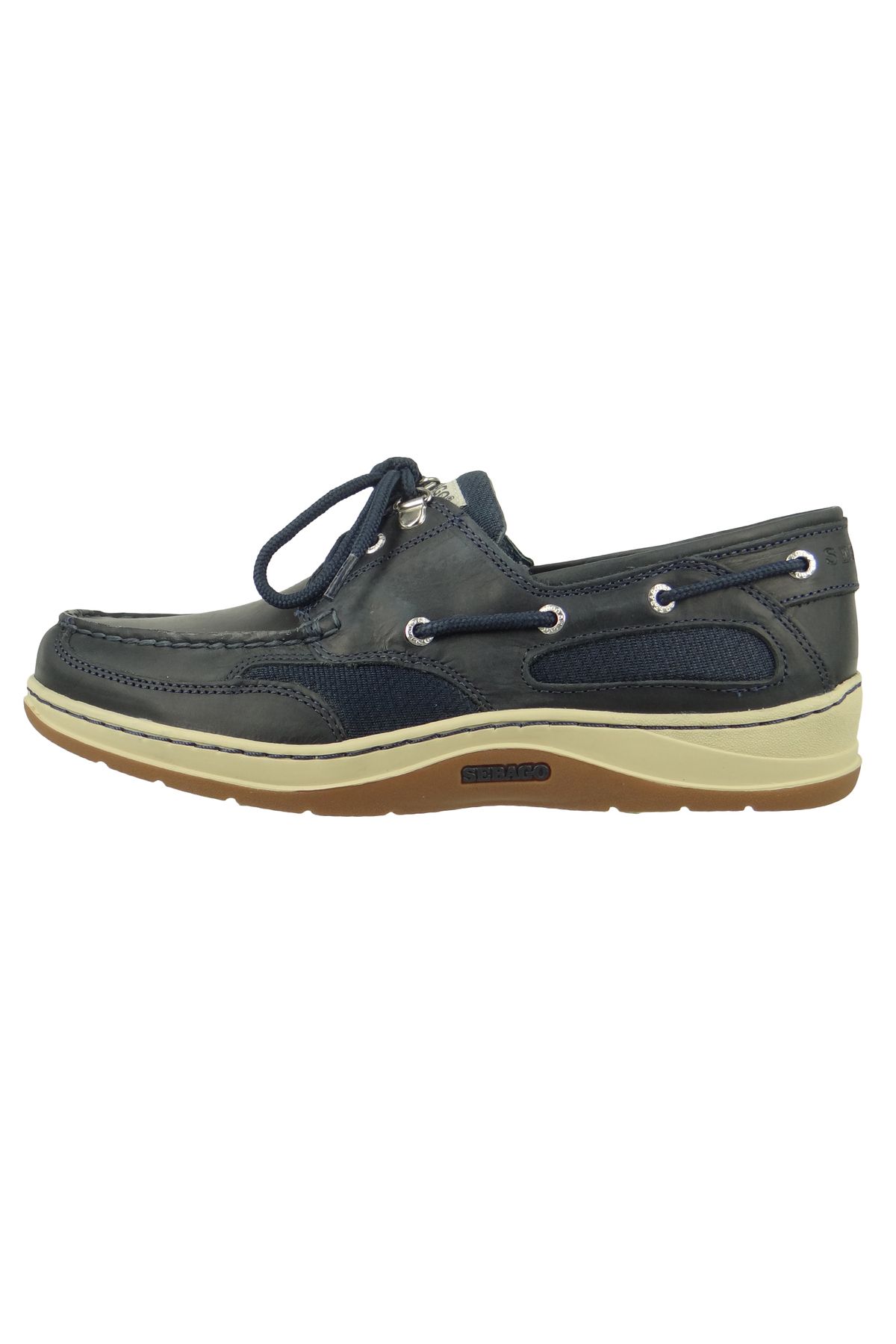 Sebago-7000GE0 908 Clovehitch II FGL Waxed Herren Bootsschuhe Blue Navy Blau 3