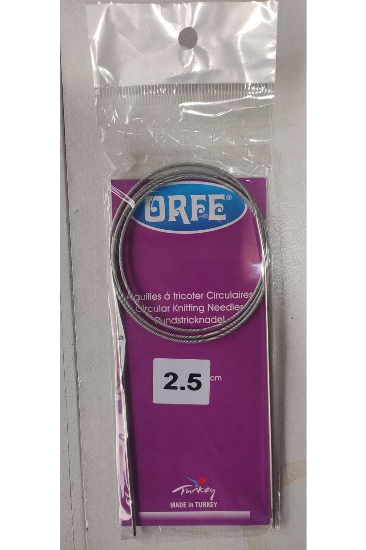 ORFE-Skewer with Steel Wire Line, NUMBER 2.5, 100 cm (DIMENSION BETWEEN TWO SKEWTS IS 100 cm.) 3