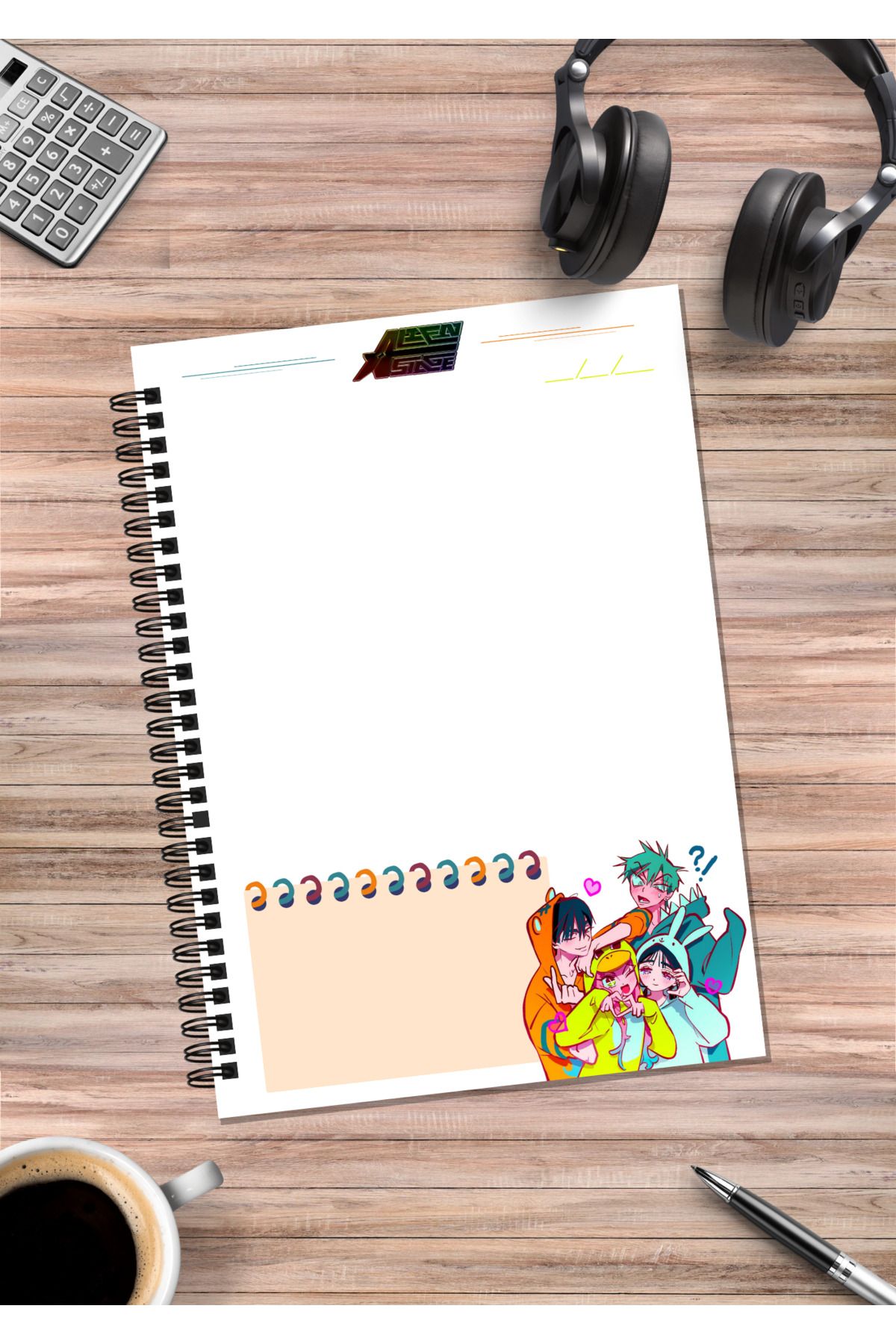 mertfigur-Alien Stage Anime Spiral Notebook A5 (50 Sheets) 2