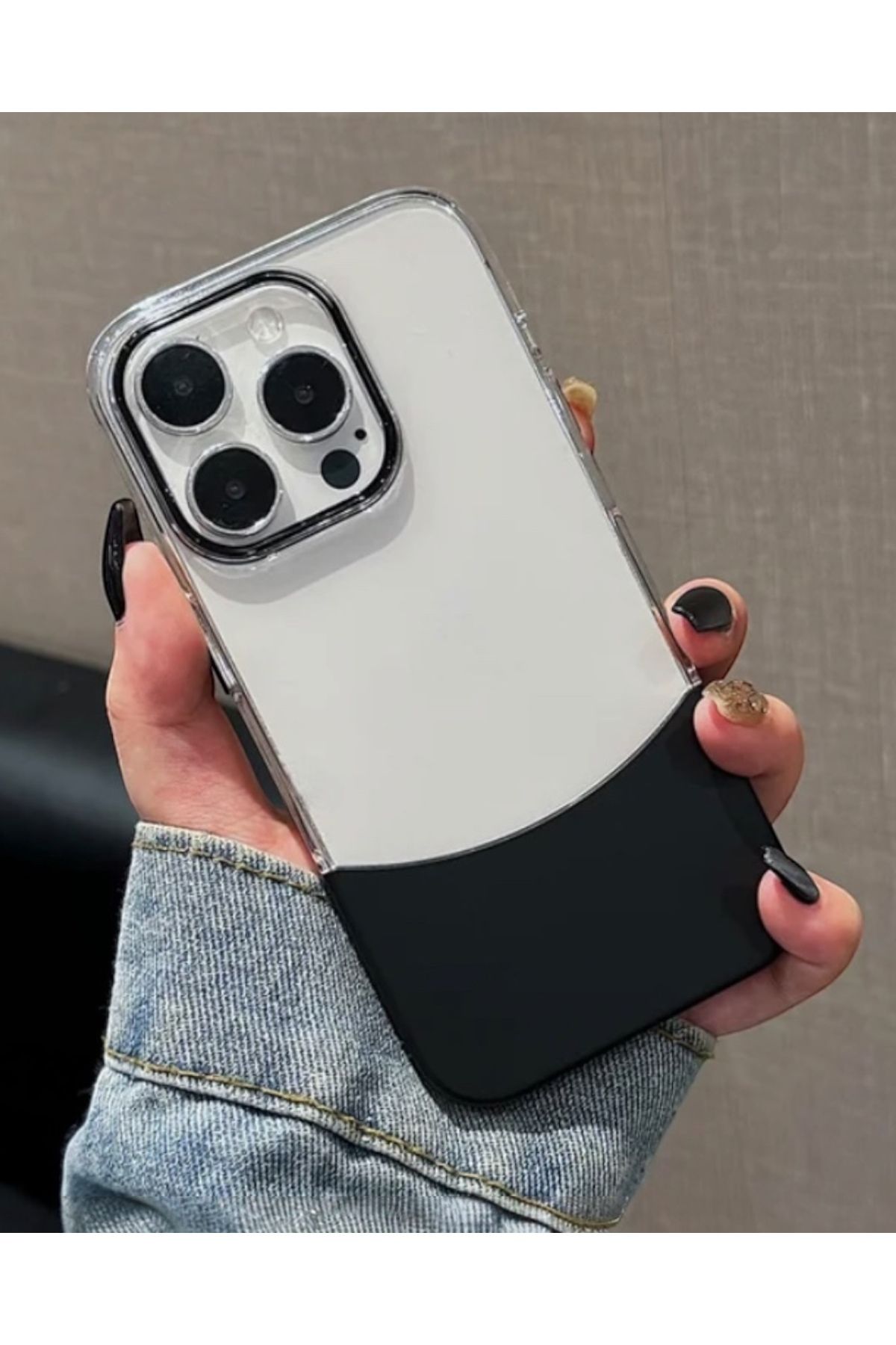 DC TECNO Iphone 14 Plus Uyumlu Two Pack Sararmaz Çift Renkli Kılıf