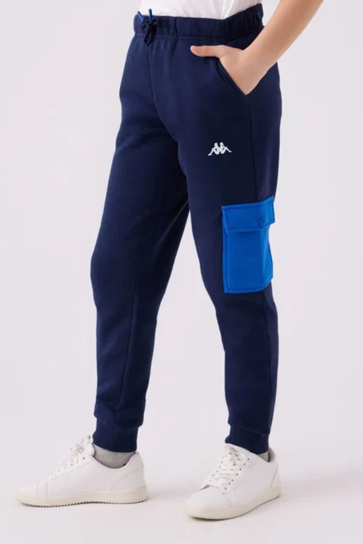 Kappa-Boy's Sweatpants 5-16 Years Dark Blue 2