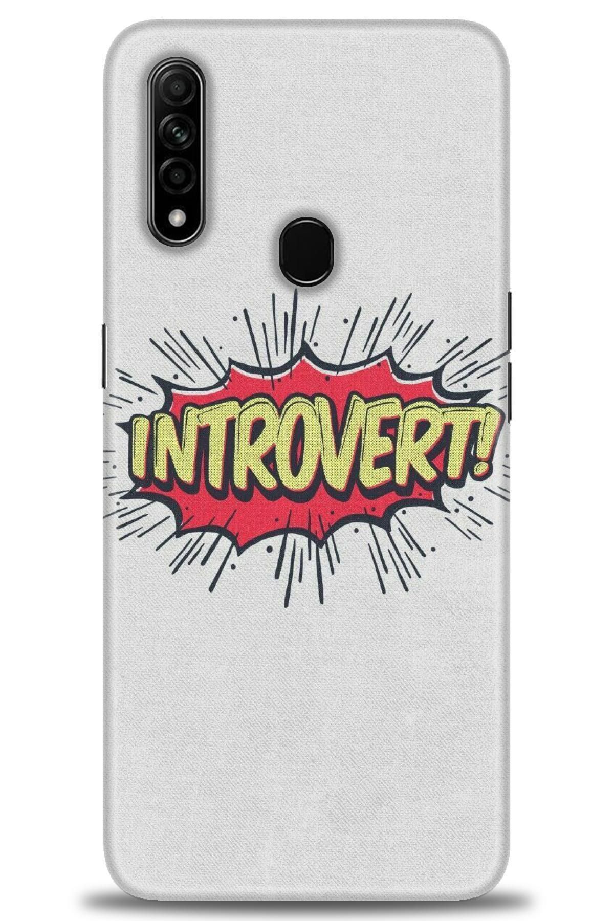 MRCİLETİSİM-Oppo A31 Case Hd Printed Case - Introvert! 1