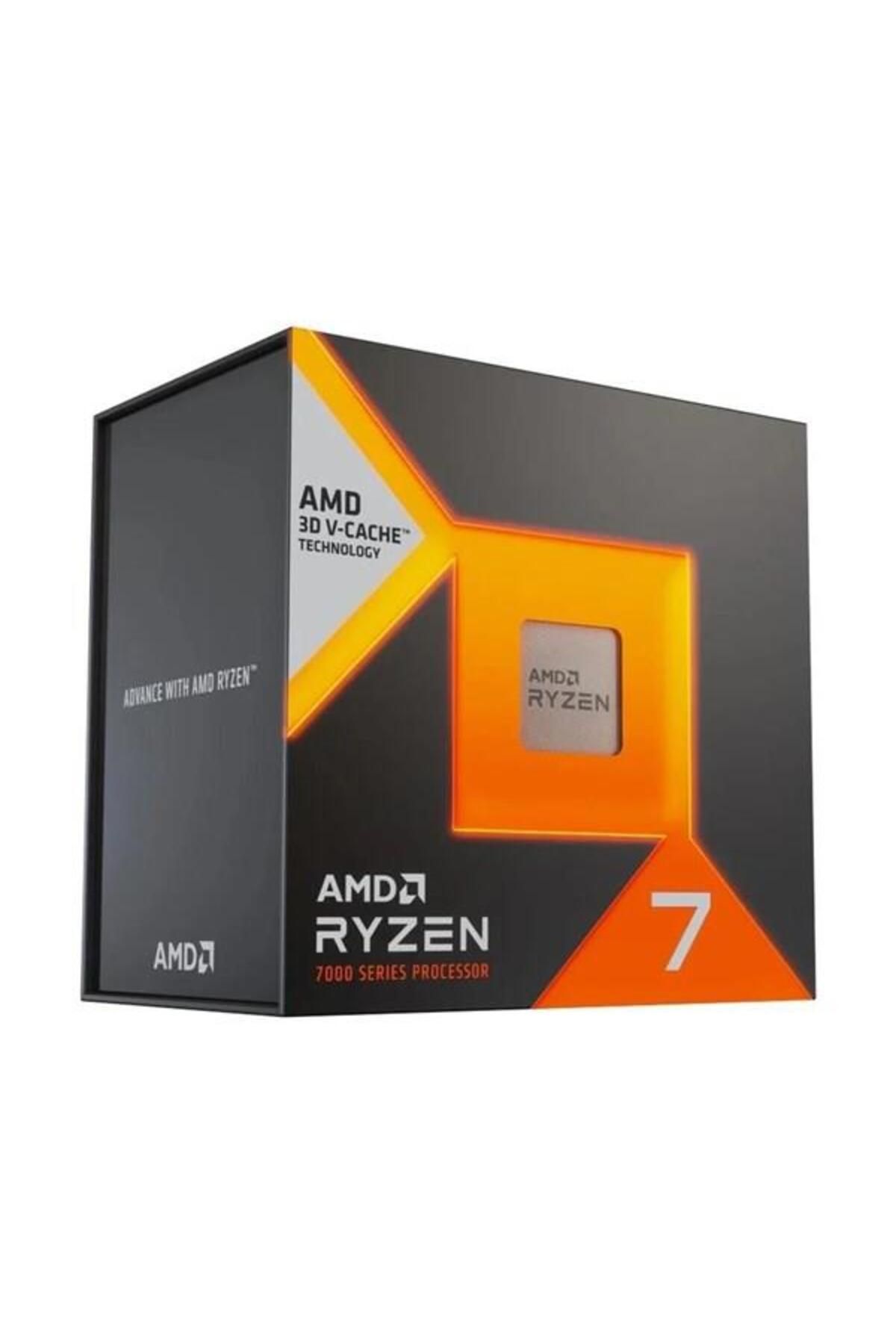 Amd Ryzen 7 7800x3d 104mb 16çekirdekli O/b Uhd Am5 120w Kutulu Fansız