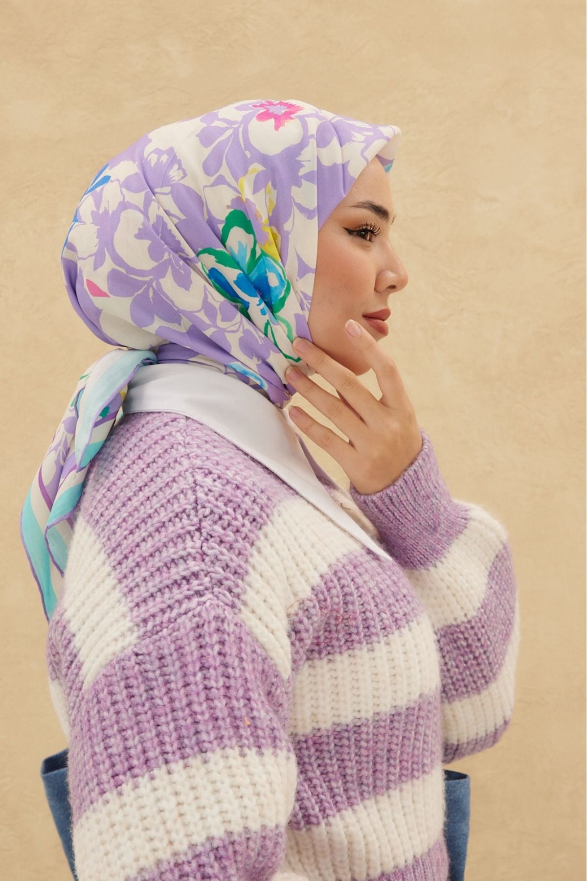 Silk Home-SILK HOME ORGANIC COTTON SILK SCARF 79006-04 6