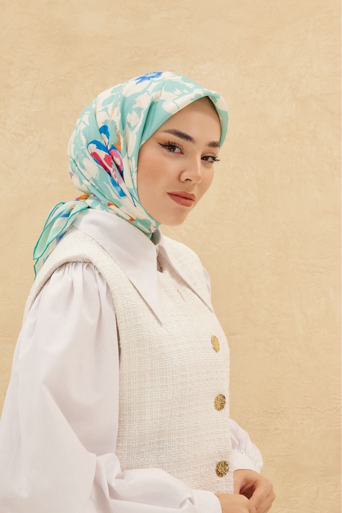 Silk Home-SILK HOME ORGANIC COTTON SILK SCARF 79006-04 5