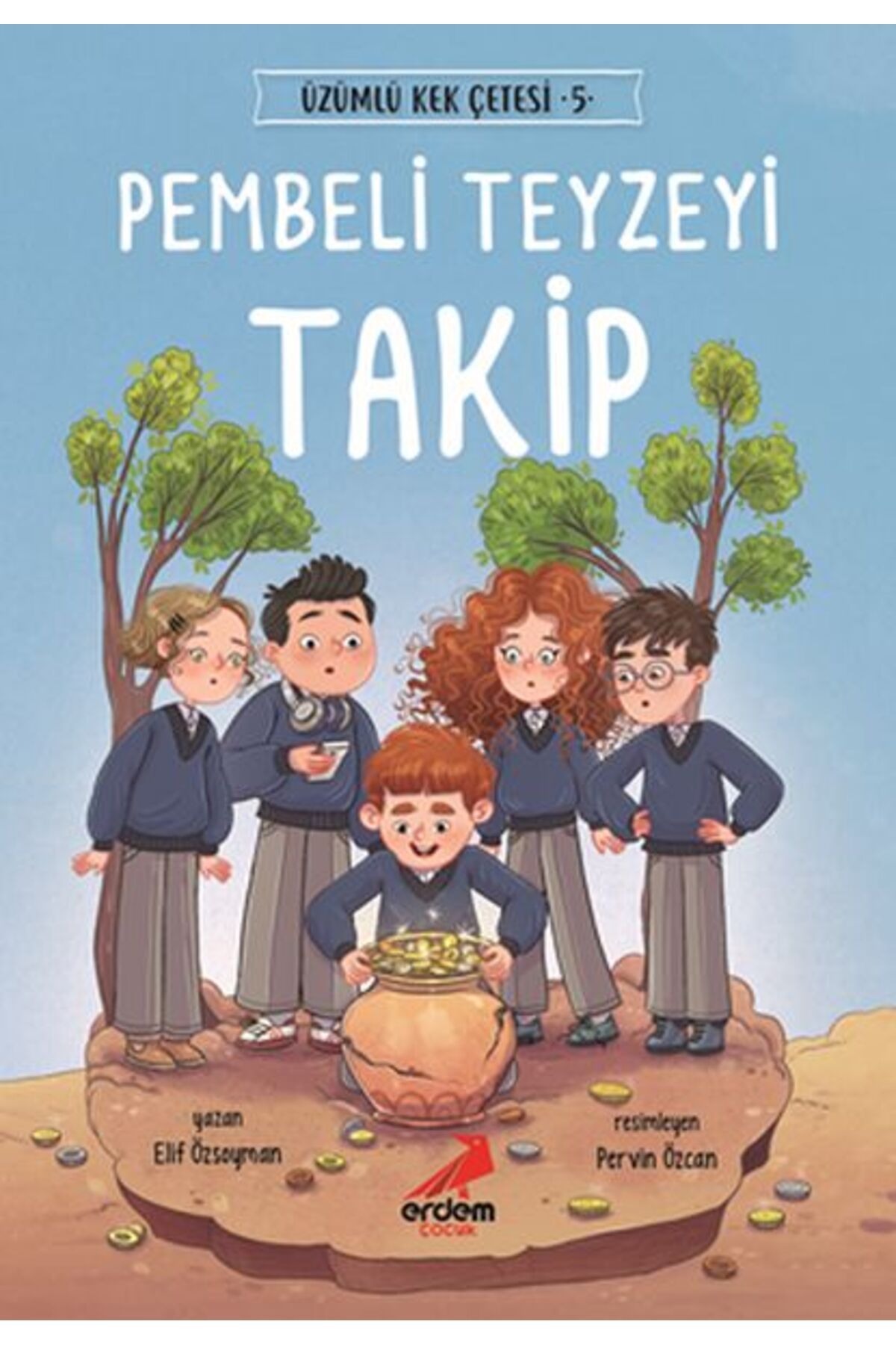 Erdem Yayınları Pembeli Teyzeyi Takip - Üzümlü Kek Çetesi 5