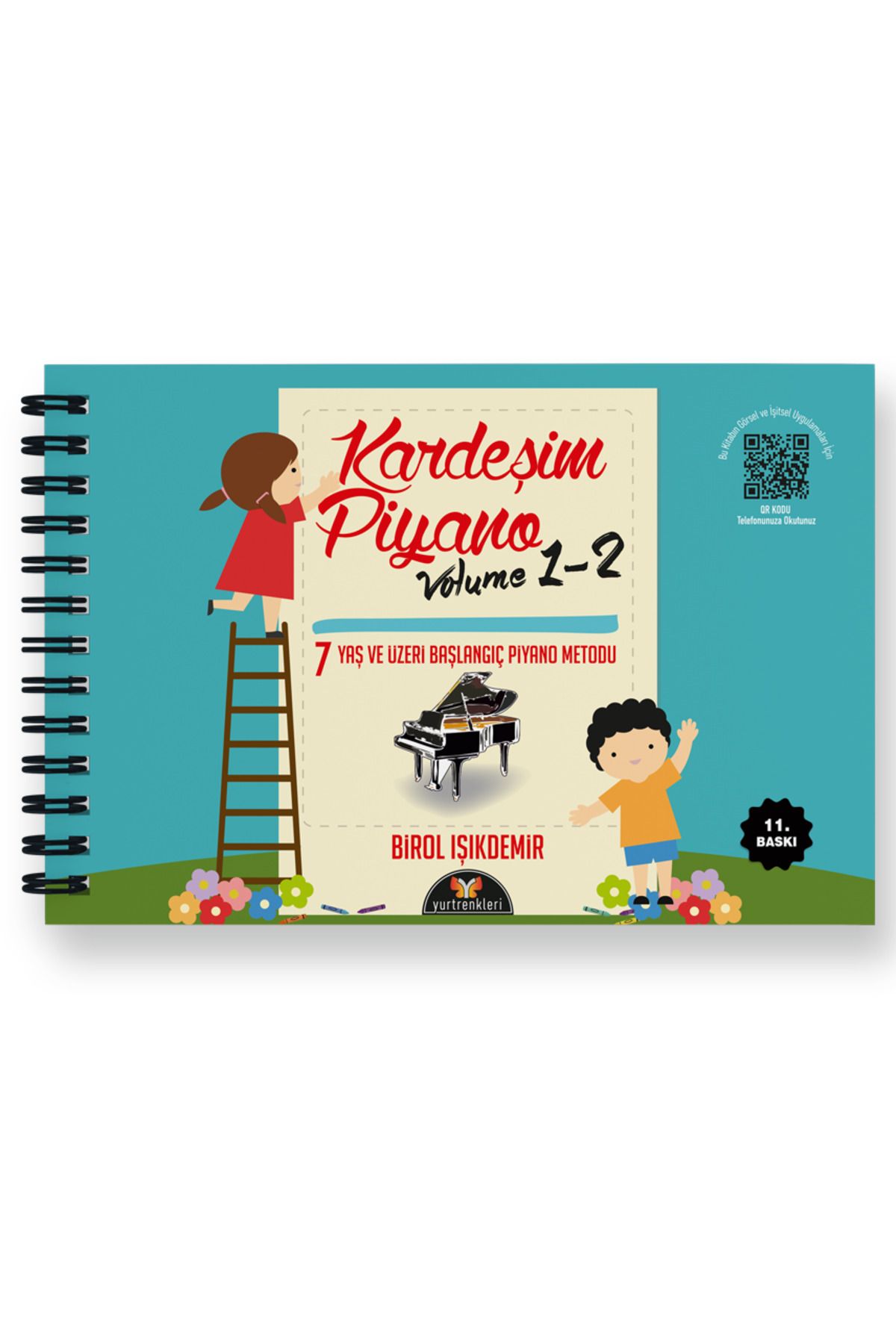 Yurtrenkleri Yayınevi Kardeşim Piyano Volume 1-2